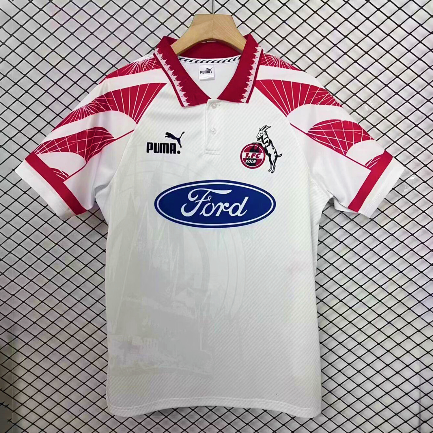 foot-Retro 1. FC Köln 1996-97 Home Jersey