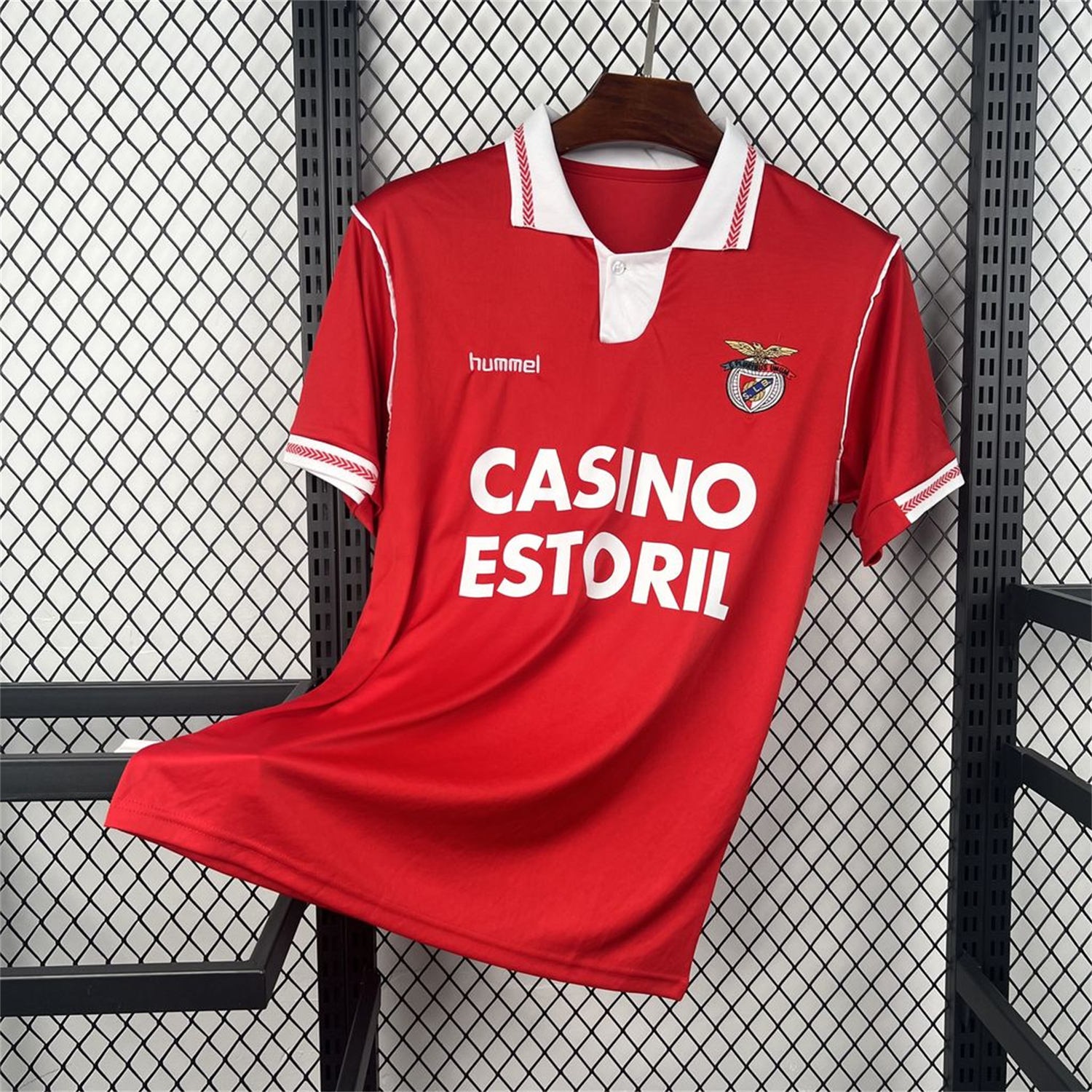 Unitedfootballkit.com | Retro Benfica 1992-93 Home Jersey -Customize Name, Number and Patch | Worldwide Shipping
