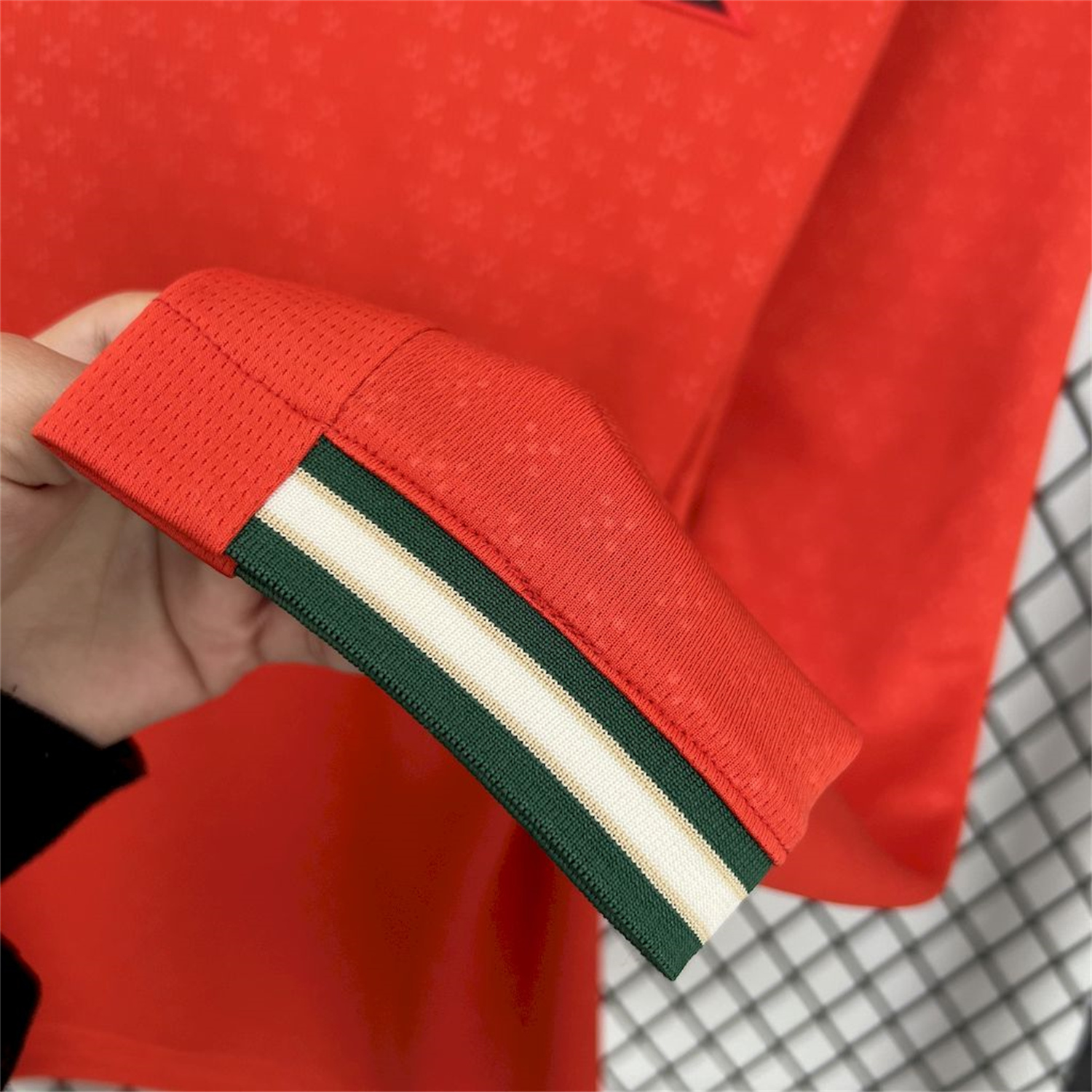 foot-Portugal 2025-26 Home Long Sleeve Jersey - Fans Version