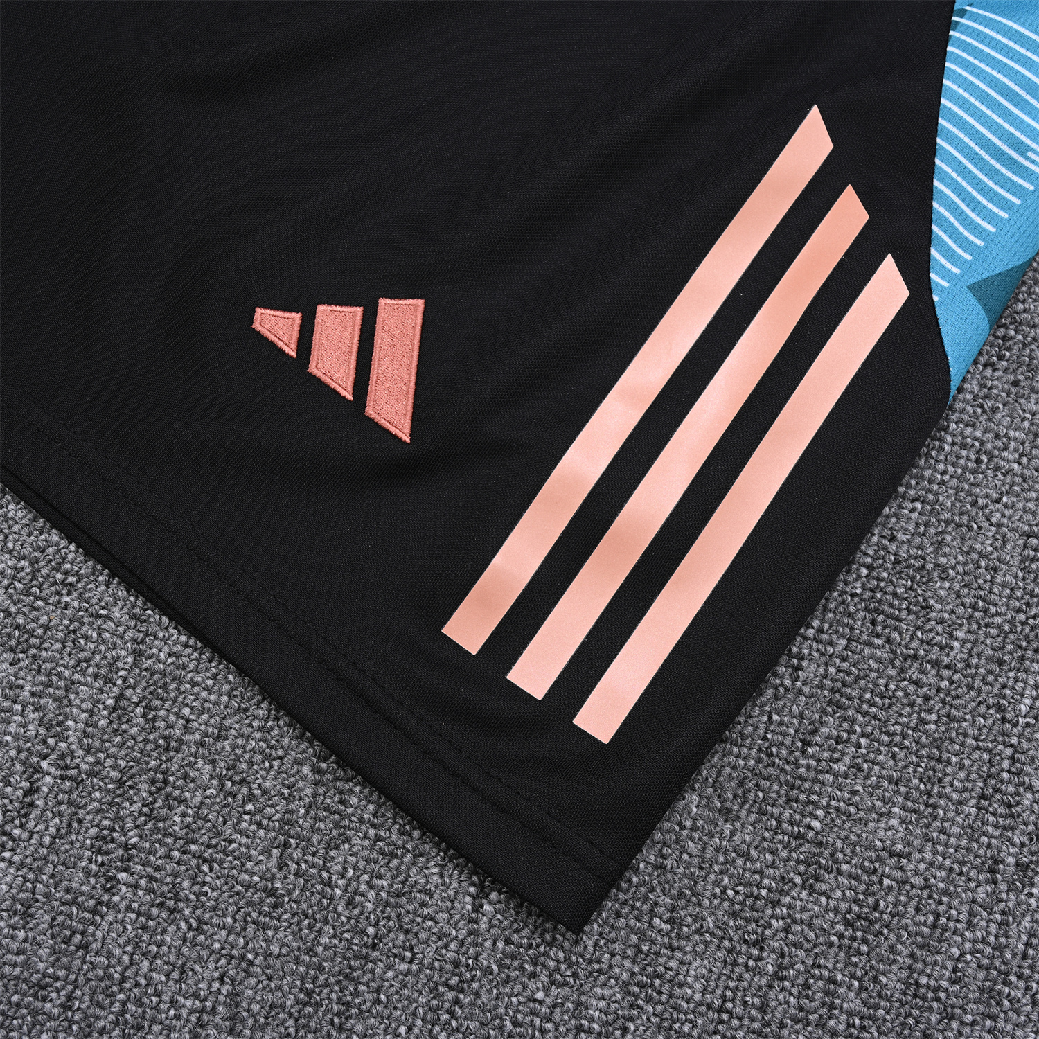 foot-Bayern Munich 24-25 Pre-Match Short-Sleeve Training Set - CamouflageTop & Black Shorts