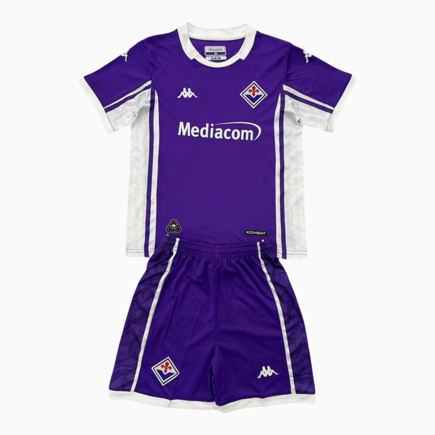 foot-Fiorentina 25-26 Home Men's Adult Jersey Set - Fans Version