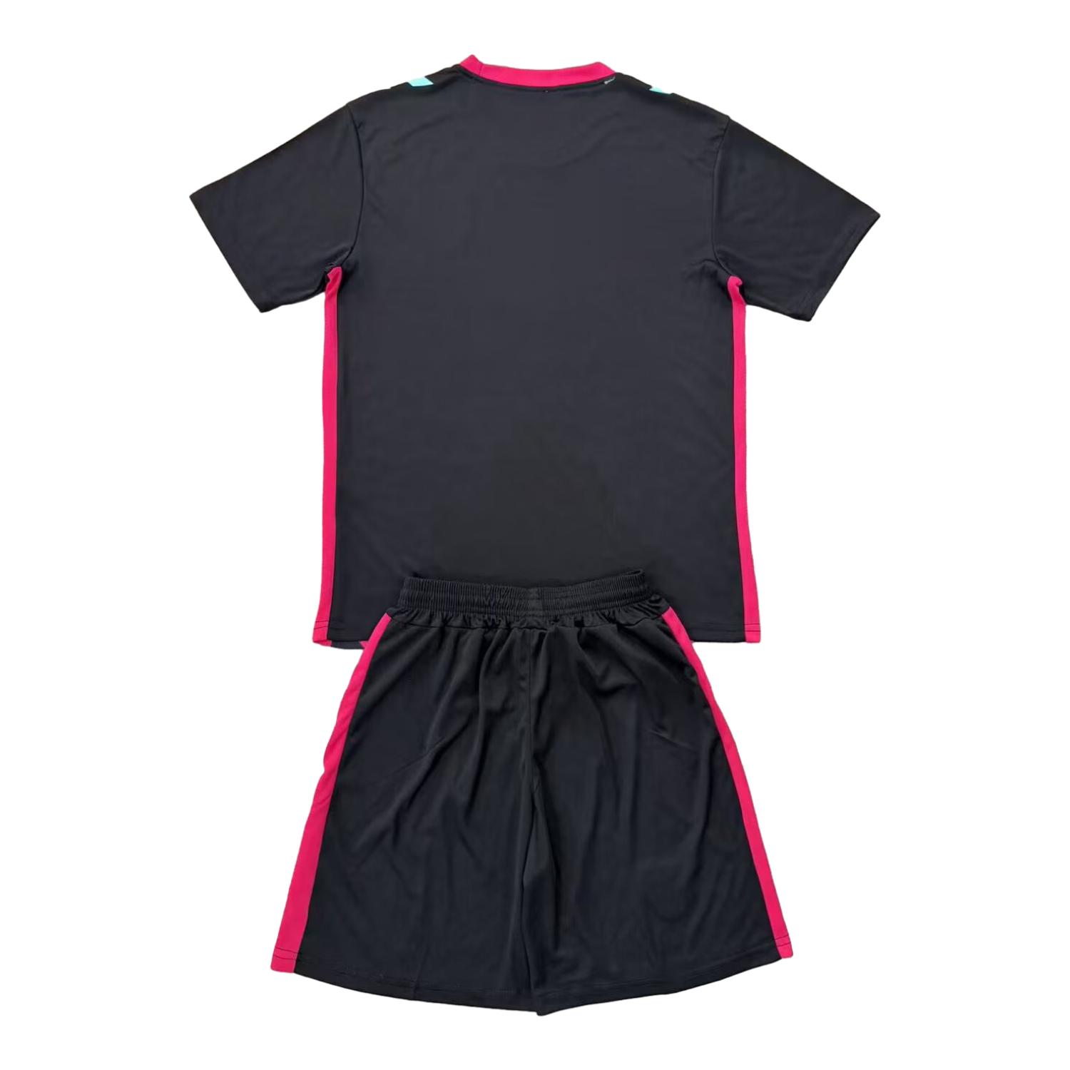 foot-Sunderland 25-26 Goalkeeper Black And Pink Kids Kit