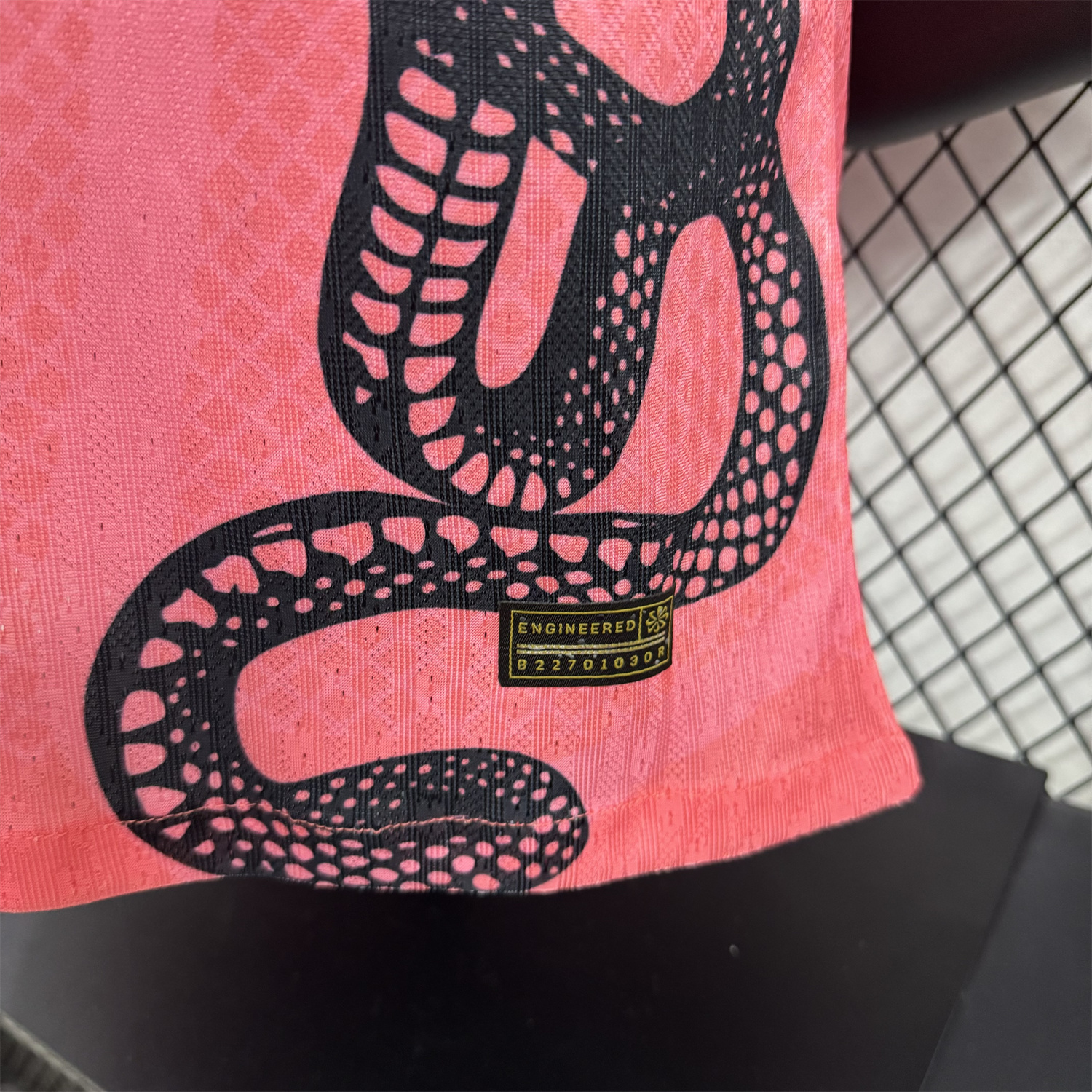 foot-Inter Milan 25-26 Black Snake Special Pink Jersey - Player Version