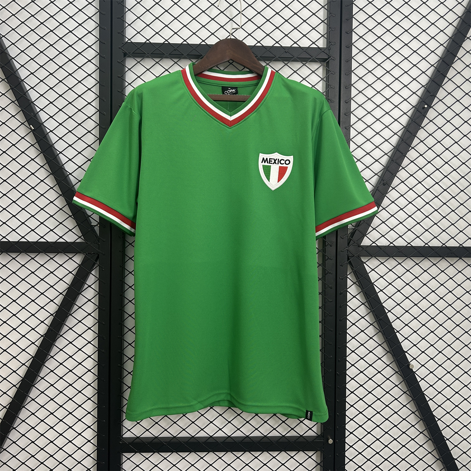 foot-Retro Mexico 1970 Home Stadium Jersey