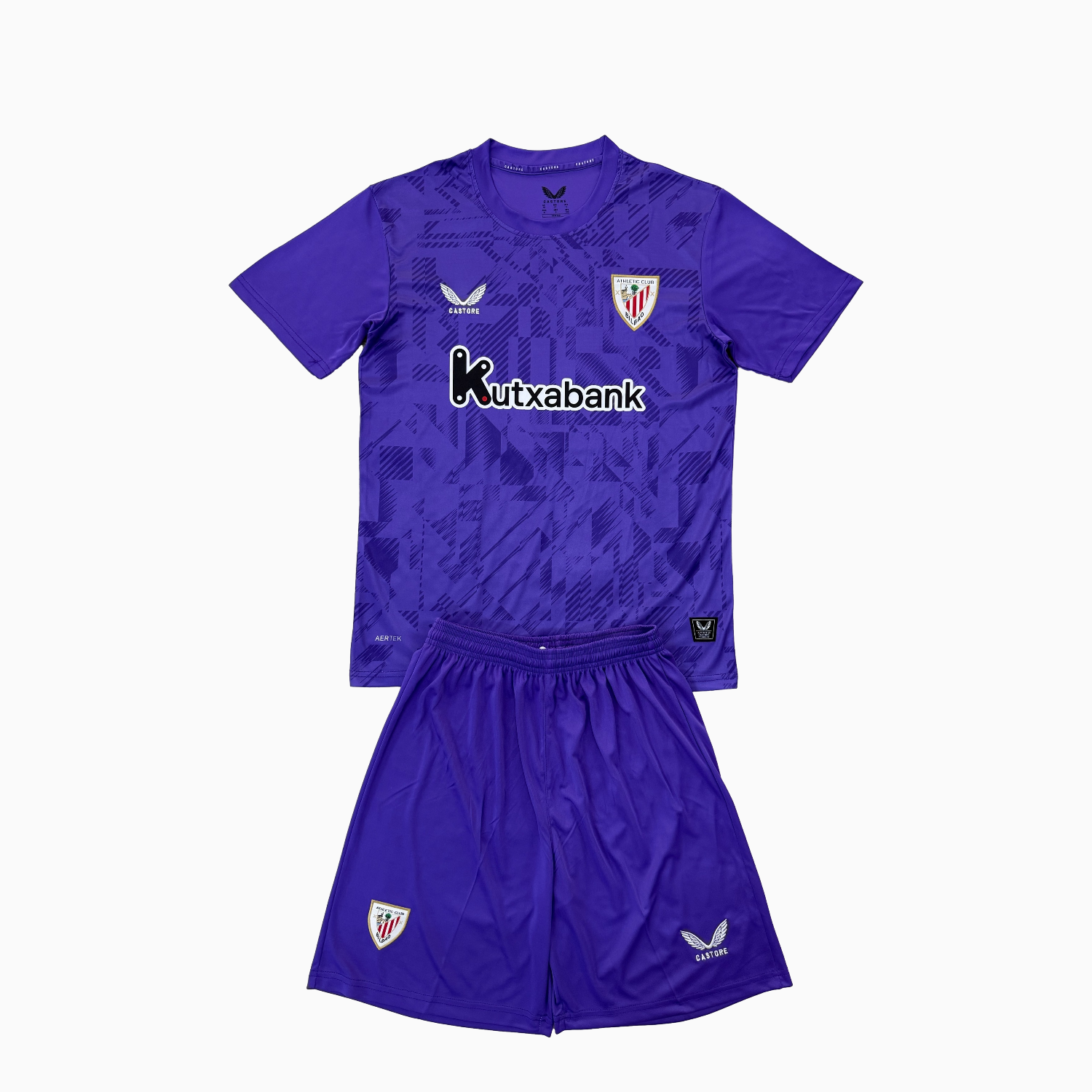 ManixJersey.com | Athletic Bilbao 25-26 Purple Goalkeeper Men's Adult Jersey Set - Fans Version -Customize Name, Number and Patch | Worldwide Shipping