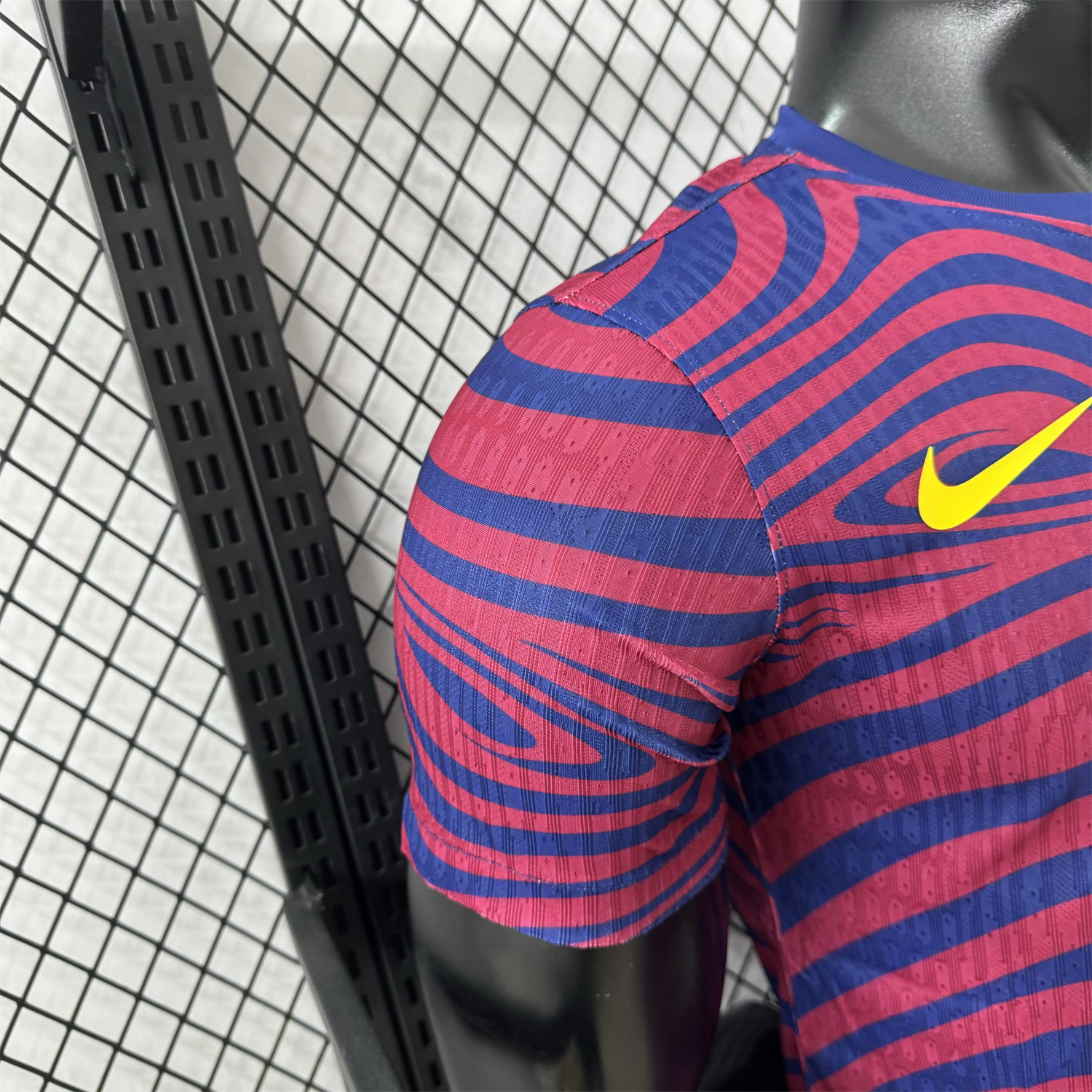 foot-Barcelona 25-26 Red & Blue Contours Special Jersey - Player Version