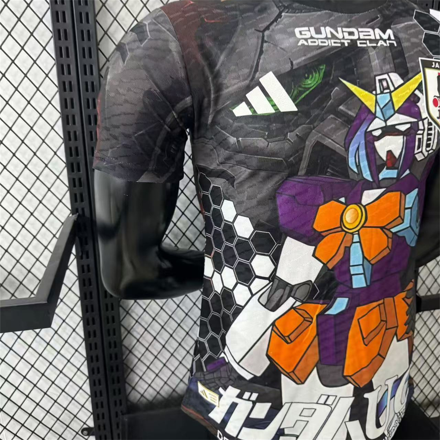 foot-Japan 25-26 Gundam Black Special Edition Jersey - Player Version