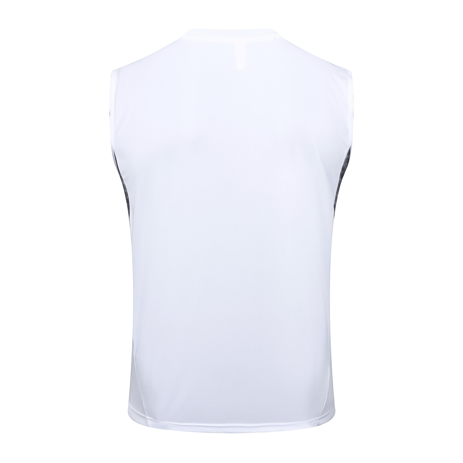 foot-Real Madrid 25-26 Vest Training Set - White Vest and Black Shorts