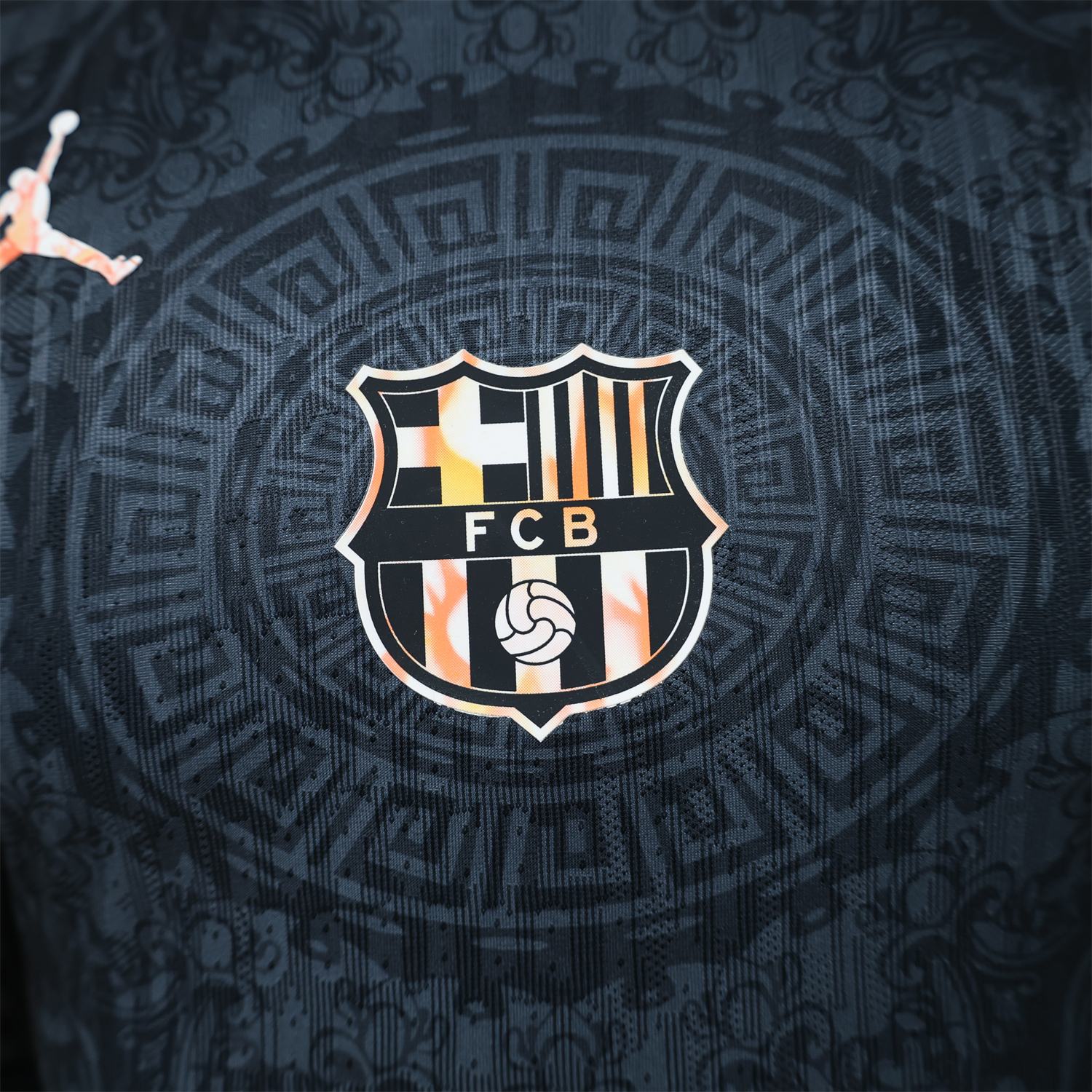 GlobeJersey-Barcelona 25-26 Jordan Black Special Jersey - Player Version