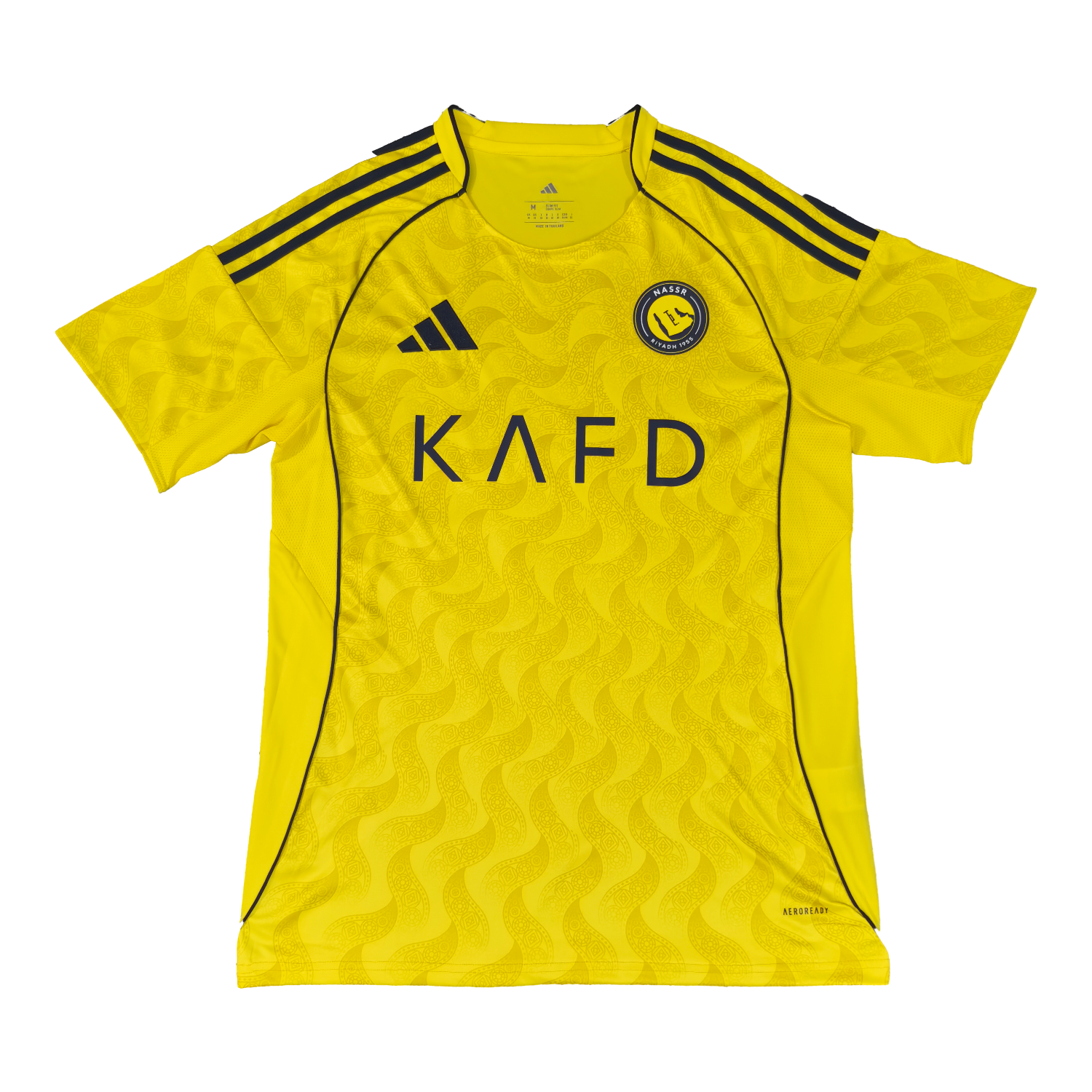 ManixJersey.com | Al Nassr Riyadh Victory 25-26 Home Jersey - Fans Version -Customize Name, Number and Patch | Worldwide Shipping