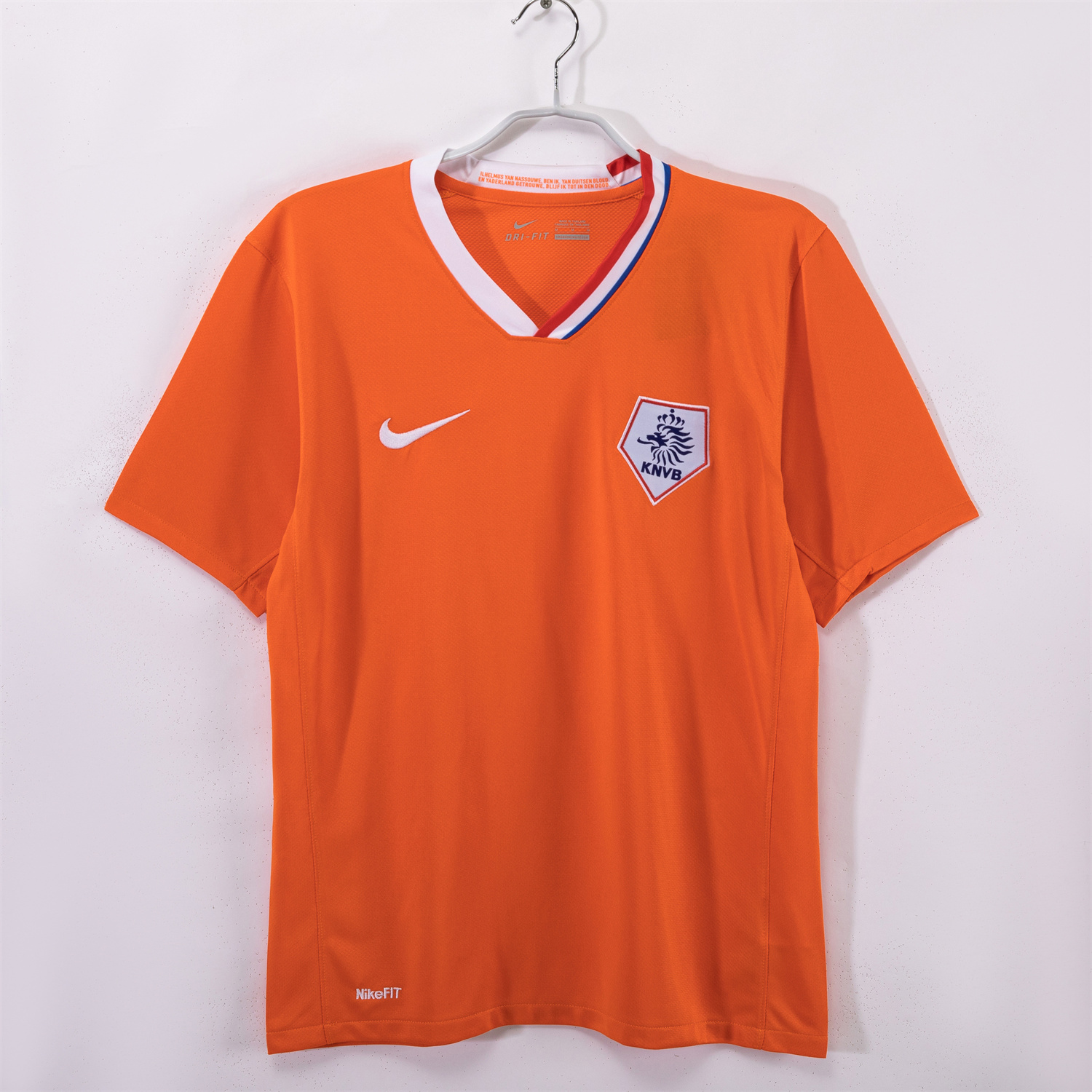 foot-Retro Netherlands 2008 Home Jersey