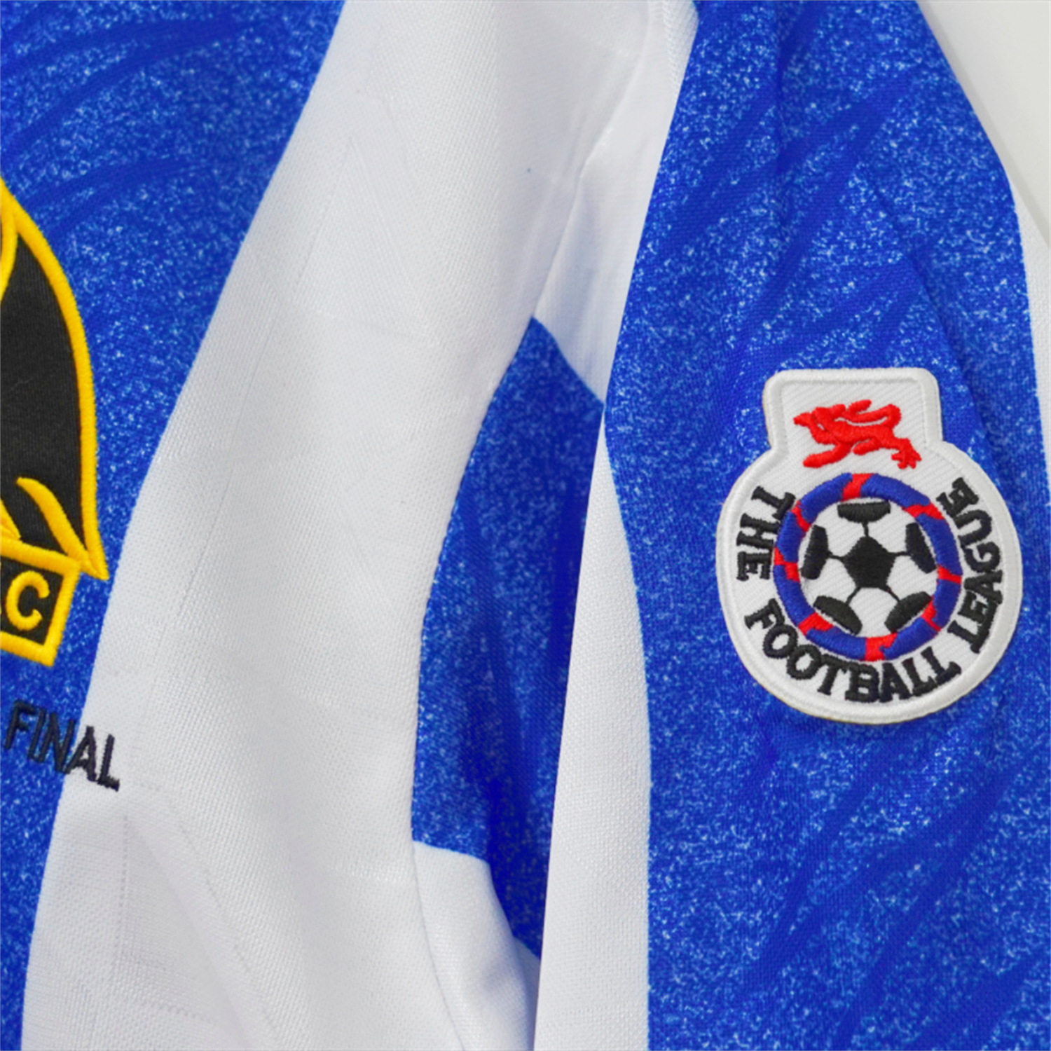 Unitedfootballkit.com | Retro Sheffield Wednesday 1989-93 Home Jersey -Customize Name, Number and Patch | Worldwide Shipping