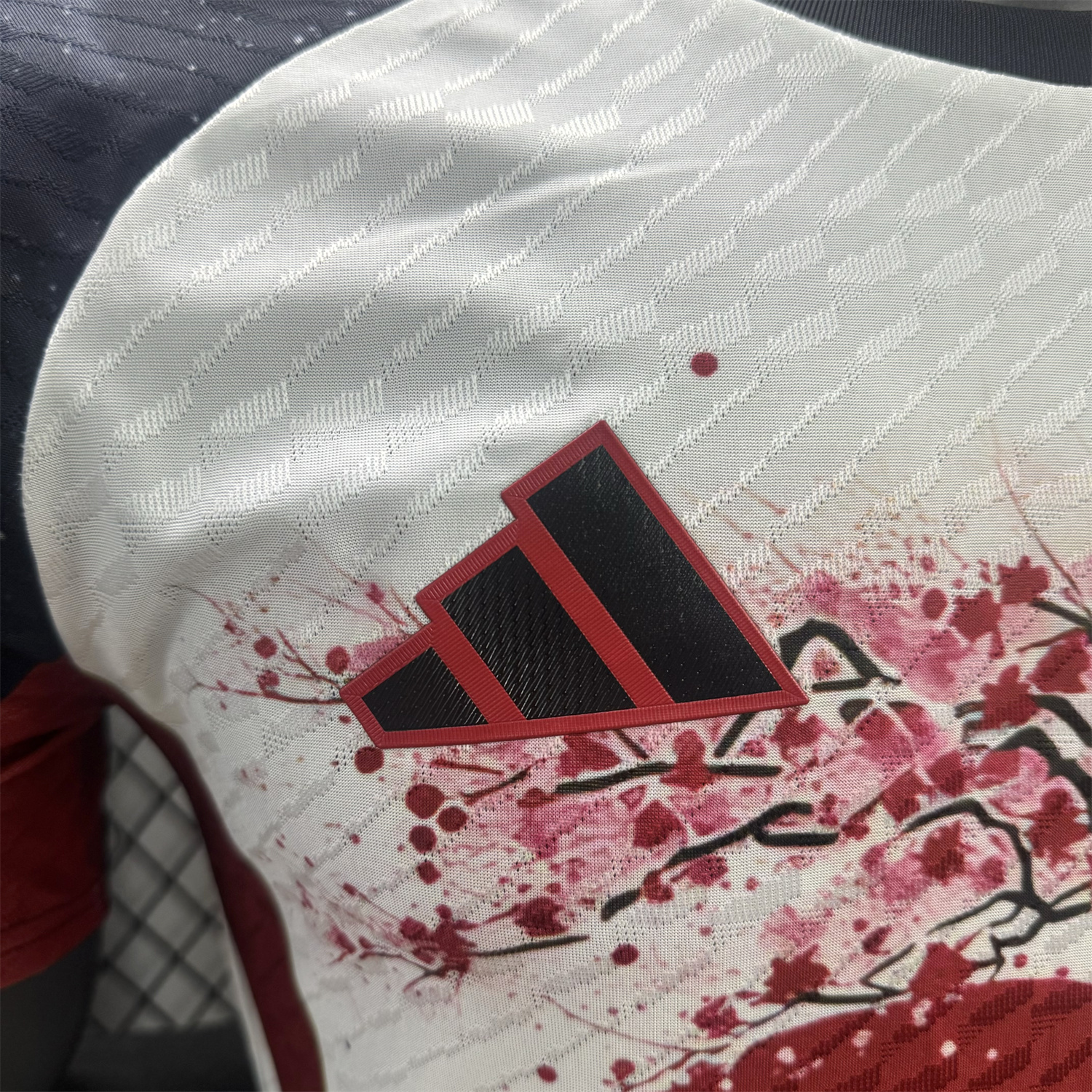 foot-Japan 25-26 Sunset Over Mount Fuji Flowers Floating Over Churei Pagoda Special Jersey - Player Version