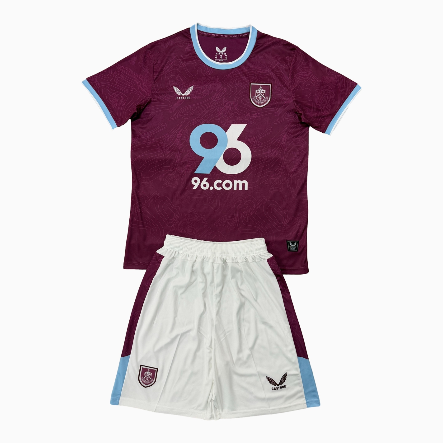 UltraTrikot-Burnley 25-26 Home Men's Adult Jersey Set - Fans Version