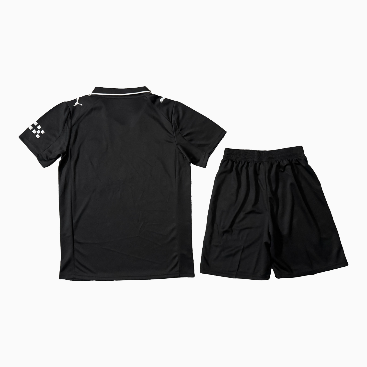 foot-Manchester City 25-26 Away Black Men's Adult Jersey Set - Fans Version