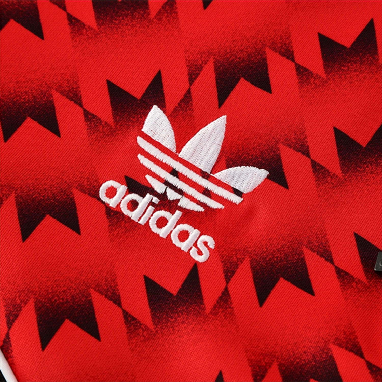 foot-Manchester United 25-26 Bring Back 1991 Jacket Training Tracksuit - Black and Red