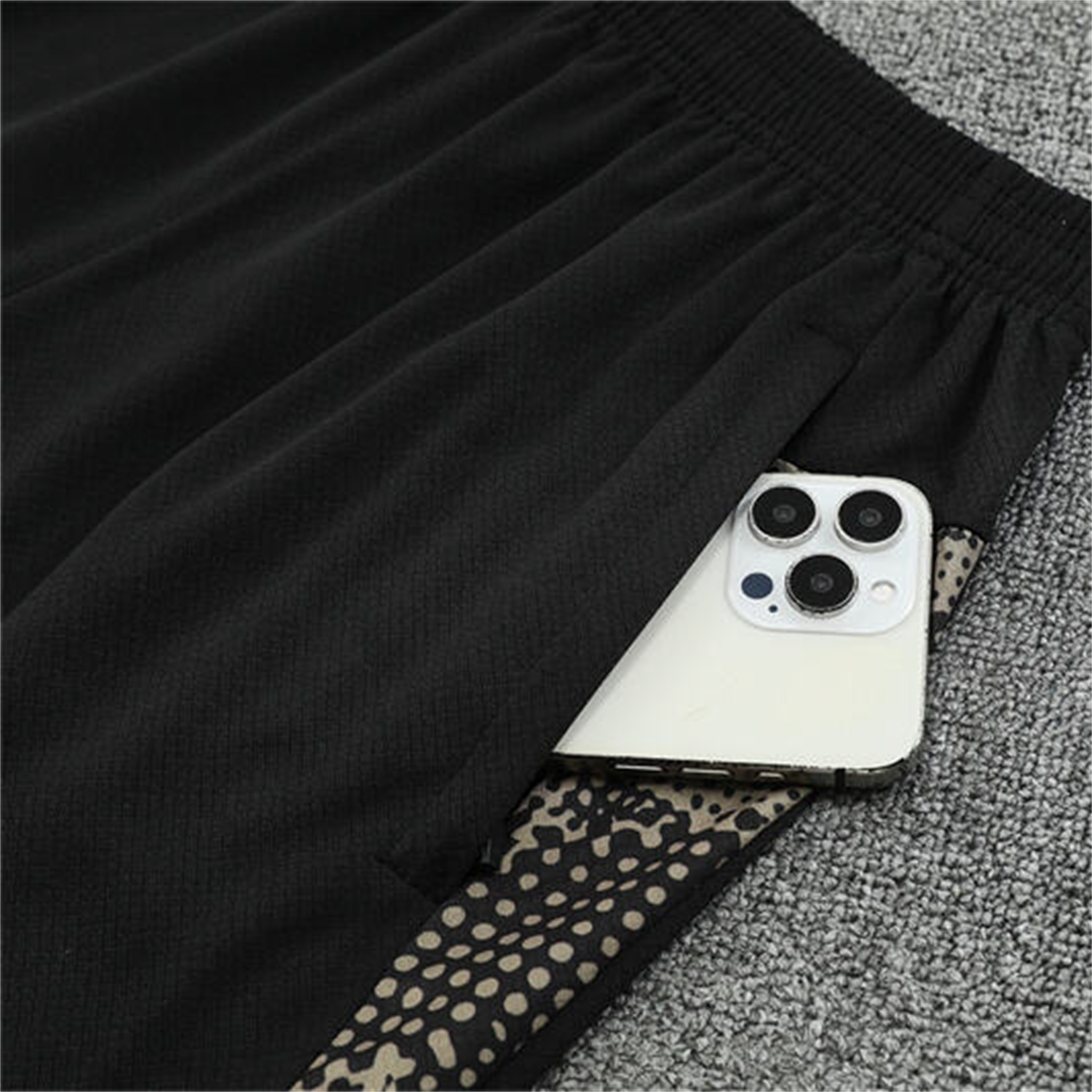 foot-PSV Eindhoven 25-26 Short-Sleeve Training Set - Army Green Top & Black Shorts