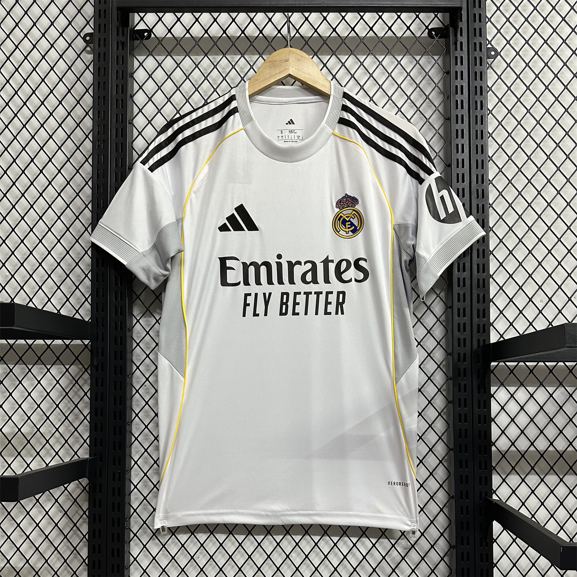 ManixJersey.com | Real Madrid 2025-26 Home Jersey (Informal-release Version) - Fans Version -Customize Name, Number and Patch | Worldwide Shipping