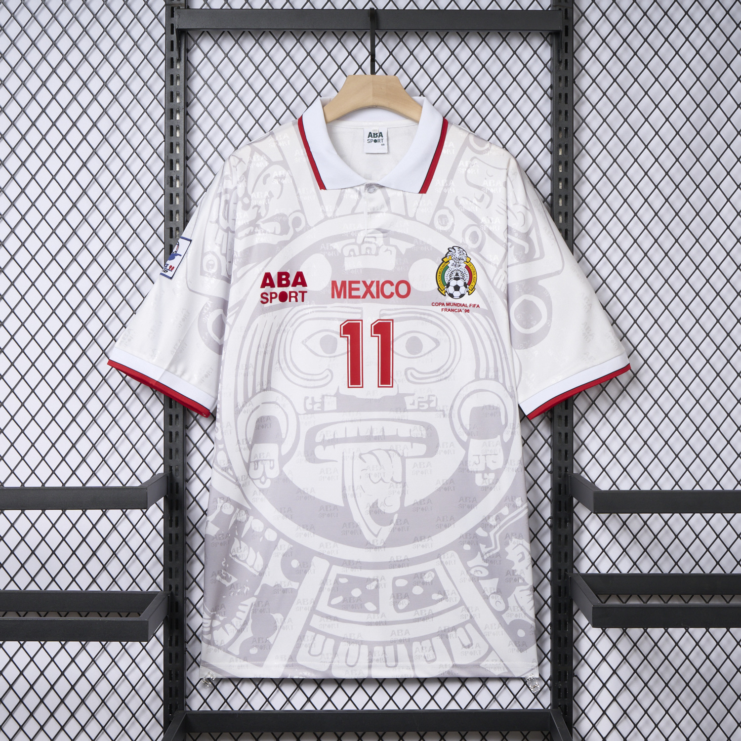 foot-Retro Mexico 1998 Away Jersey
