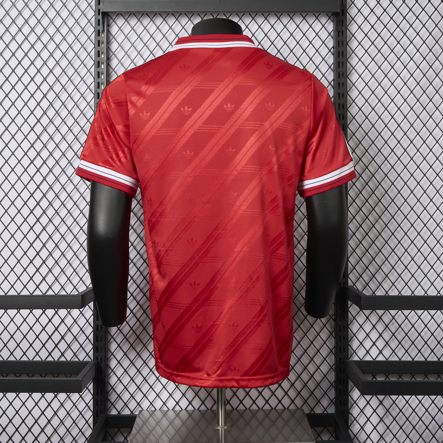 foot-Retro Manchester United 1986-88 Home Remake Jersey - Player Version