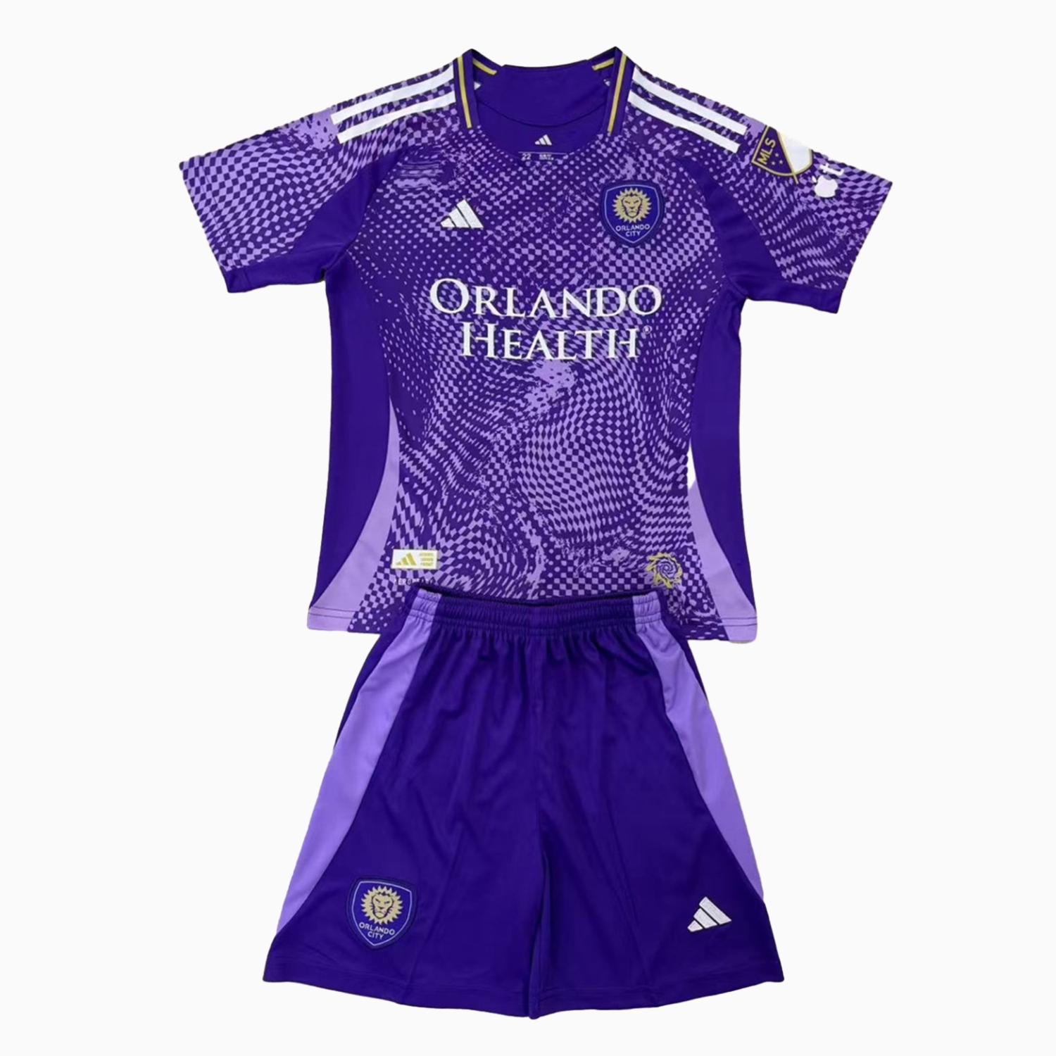 foot-Orlando City 25-26 Home Men's Adult Jersey Set - Fans Version