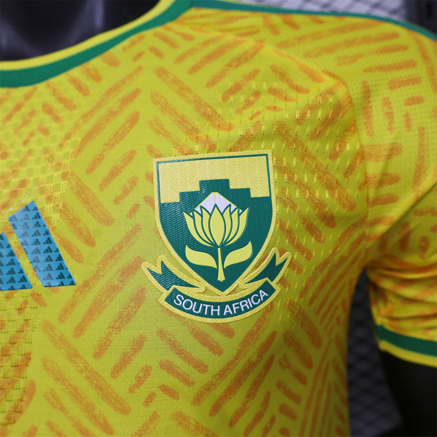 Unitedfootballkit.com | South Africa 2026 Home Jersey - Player Version -Customize Name, Number and Patch | Worldwide Shipping
