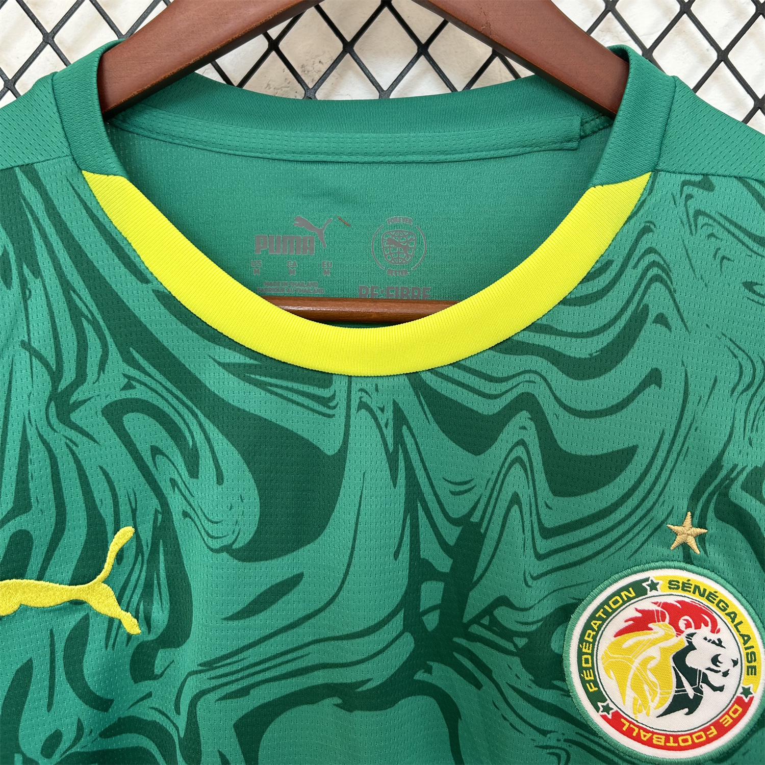 foot-Senegal 25-26 Away Green Jersey - Fans Version