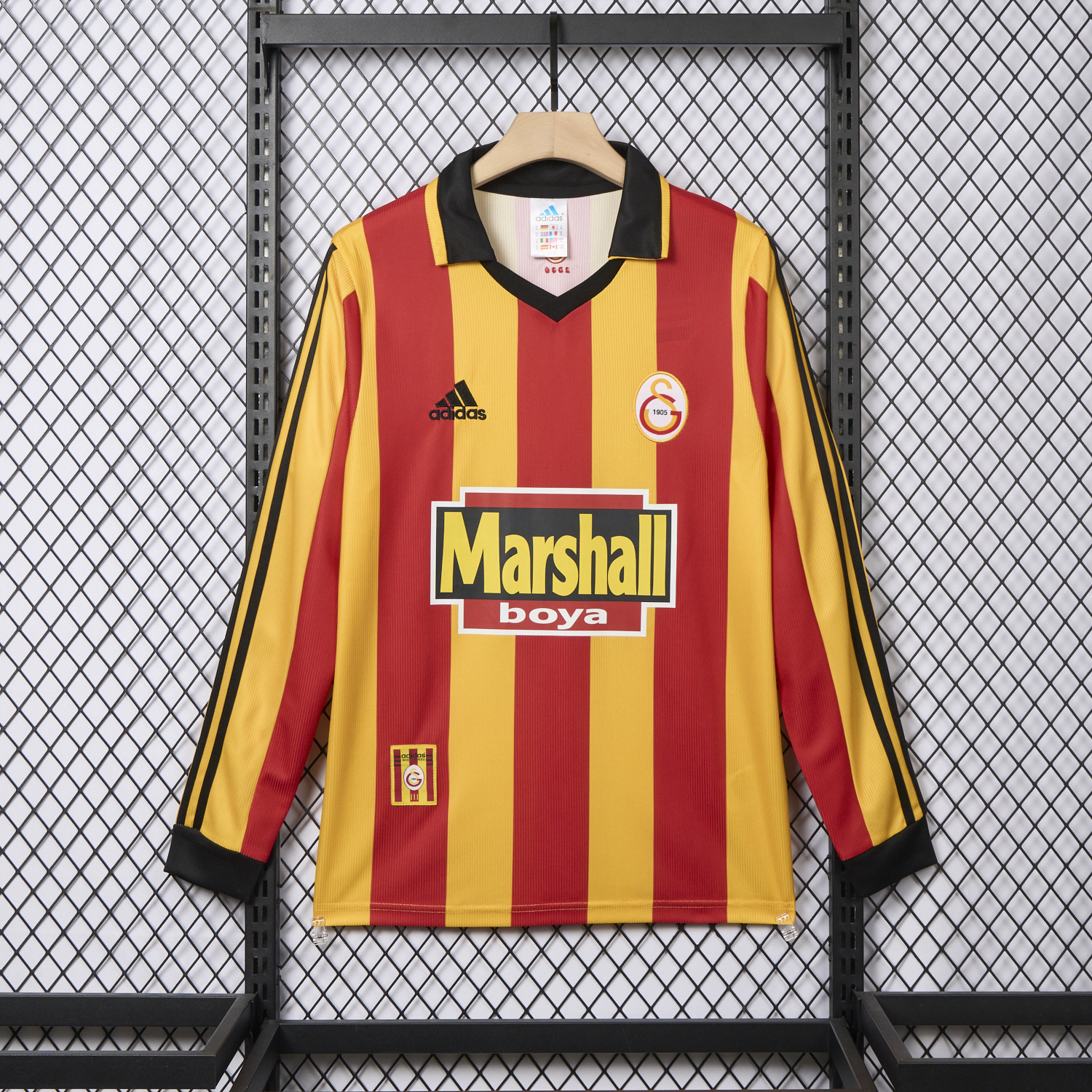 foot-Retro Galatasaray 1999-00 Home Long Sleeves Jersey