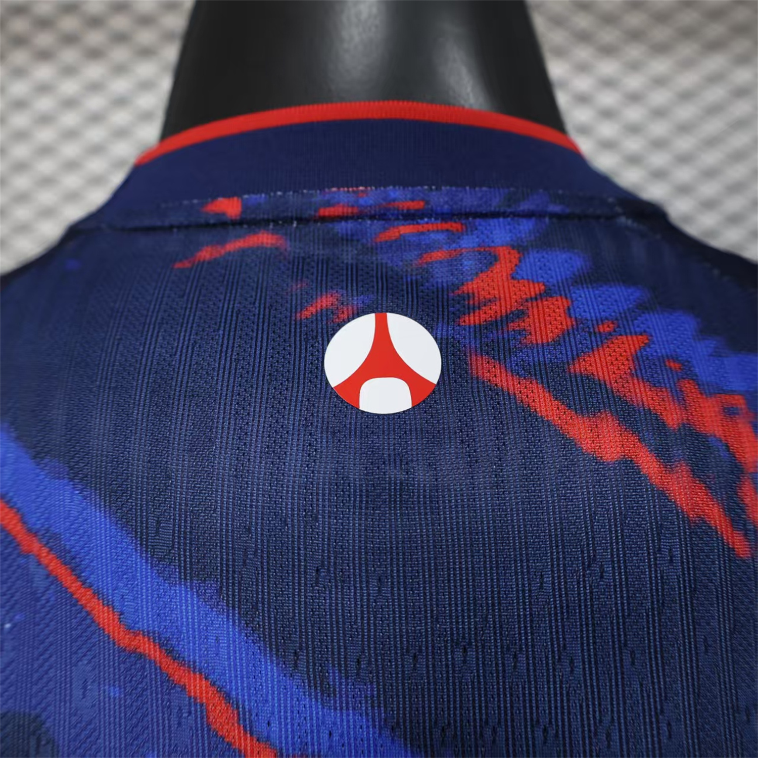 foot-Paris Saint-Germain PSG X JD 25-26 Red Line Blue Special Edition Jersey - Player Version