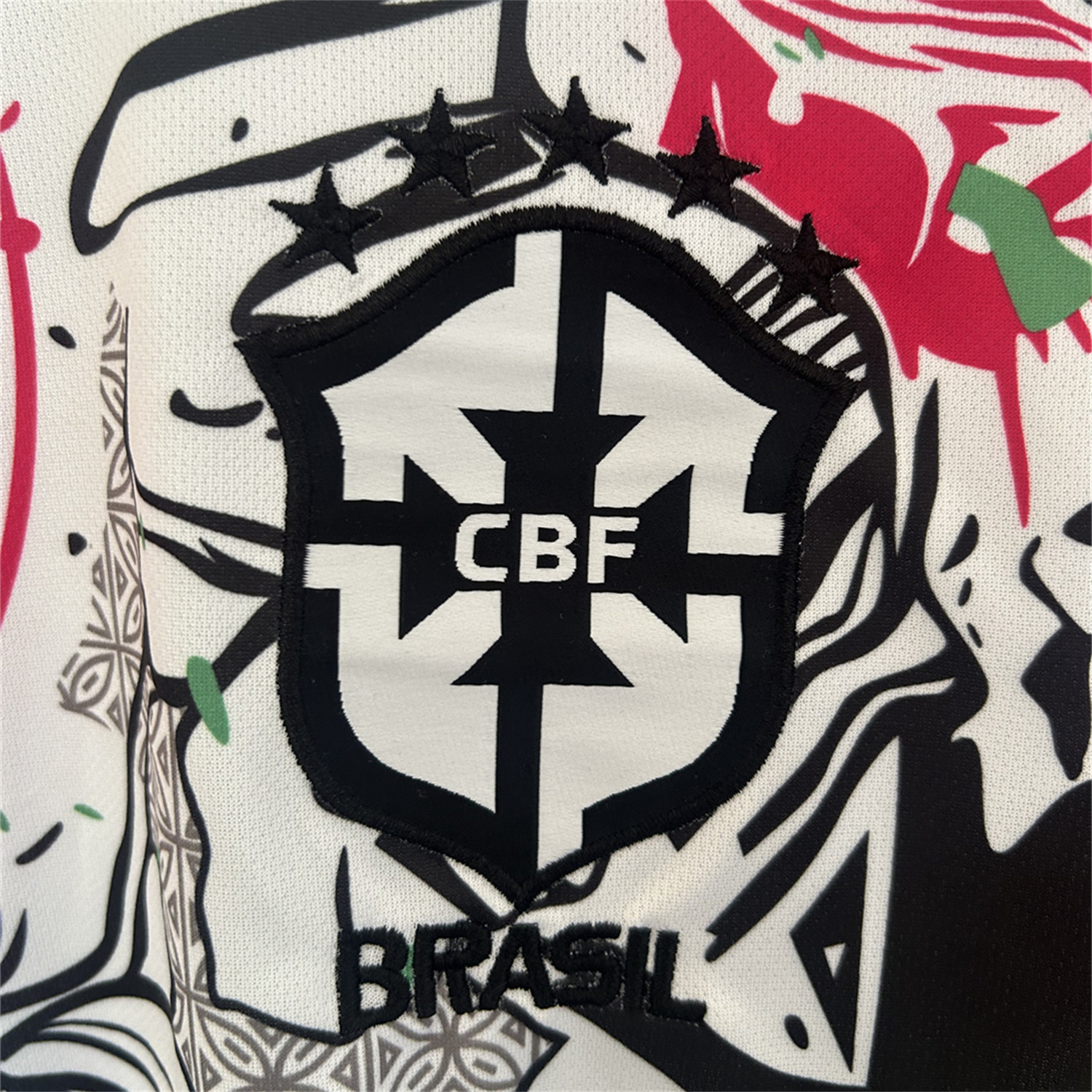 foot-Brazil 2025 Black Macaw Special Jersey - Fans Version