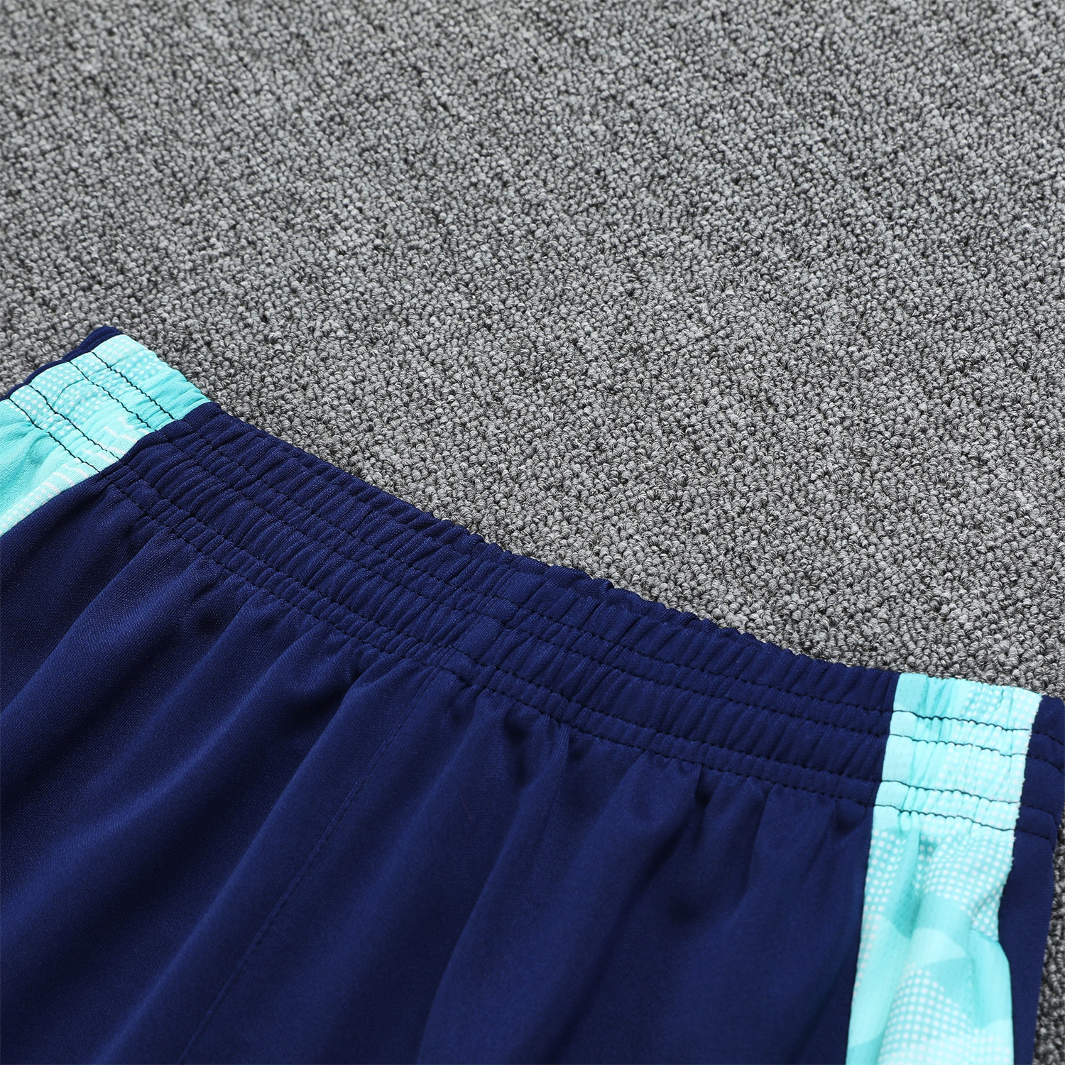 foot-Flamengo 25-26 Traning Hoodie Set - Light Blue With Royal Blue