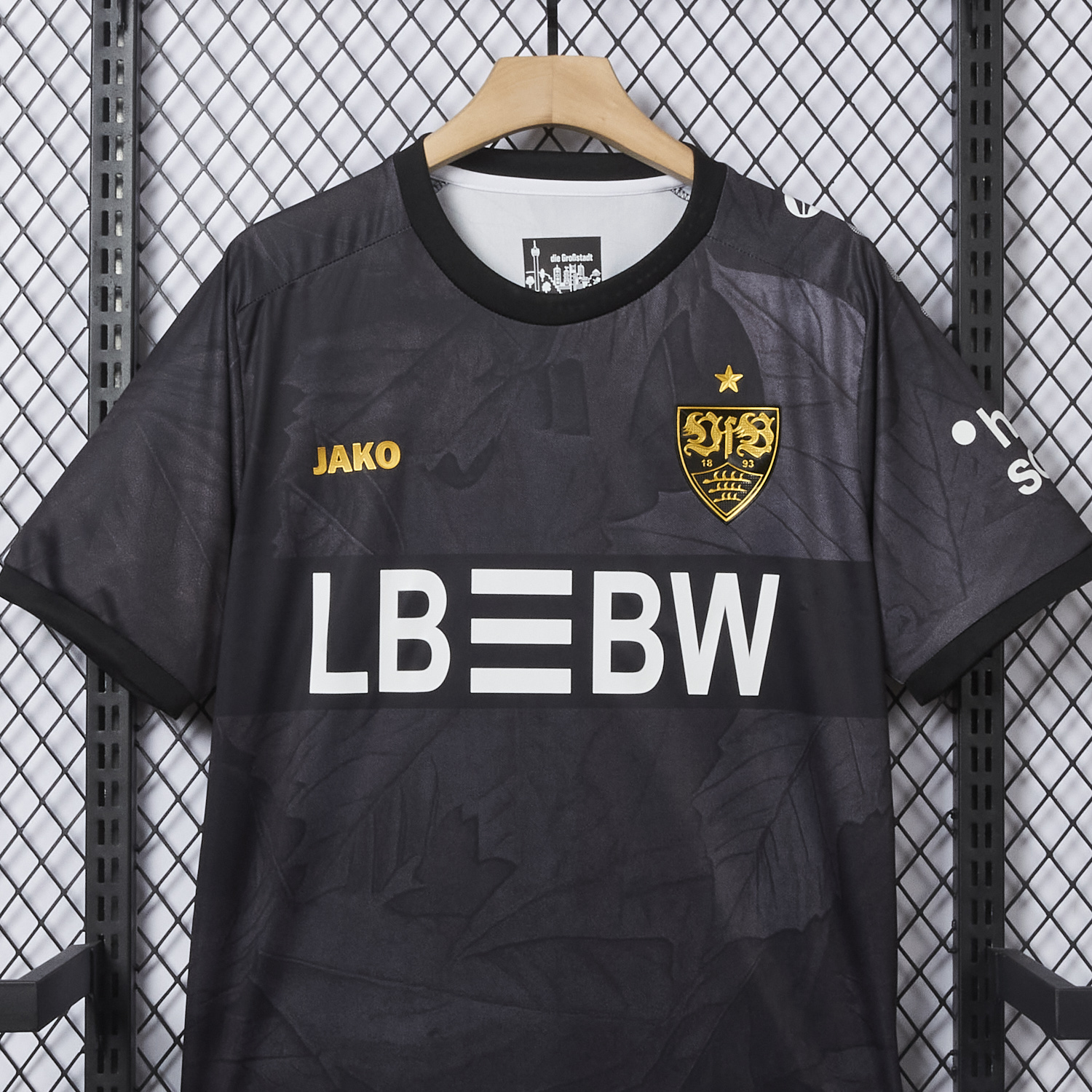 foot-VfB Stuttgart 25-26 Third Black Jersey - Fans Version