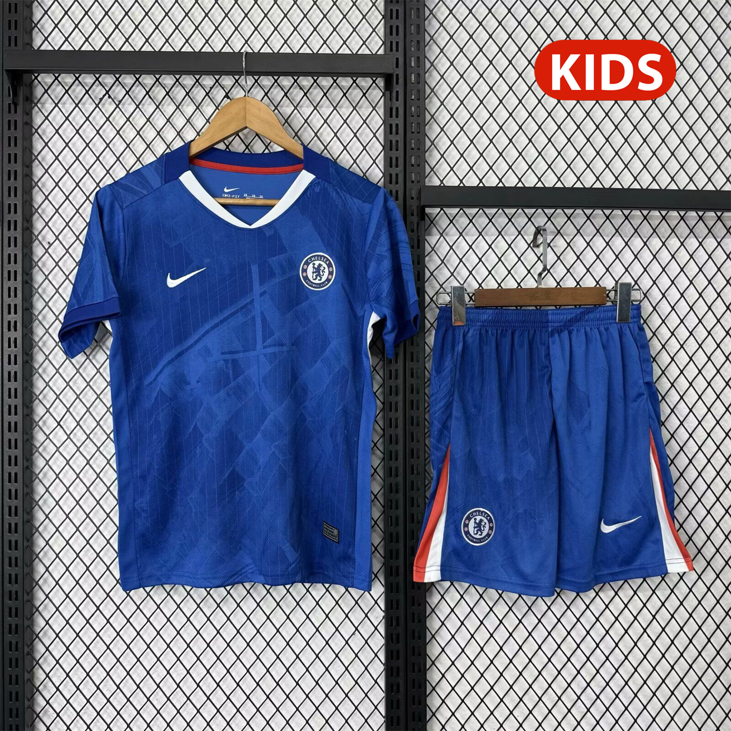 foot-C.H.E.L.S.E.A 25-26 Home Unsponsored Blue Kids Kit