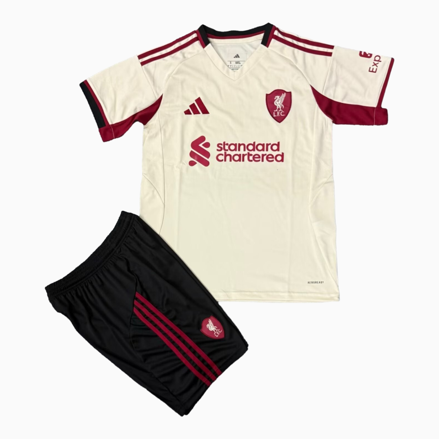 foot-Liver.pool 25-26 Away Men's Adult Jersey Set - Fans Version