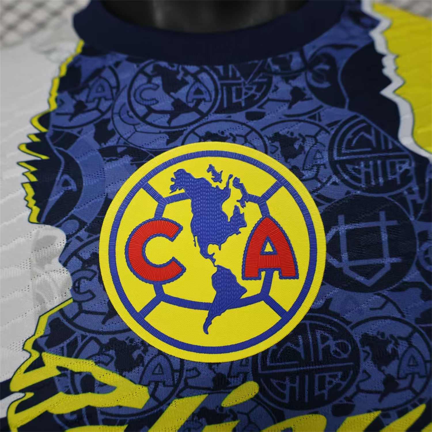 foot-Club América 25-26 Three-Color Mixing Special Jersey - Player Version