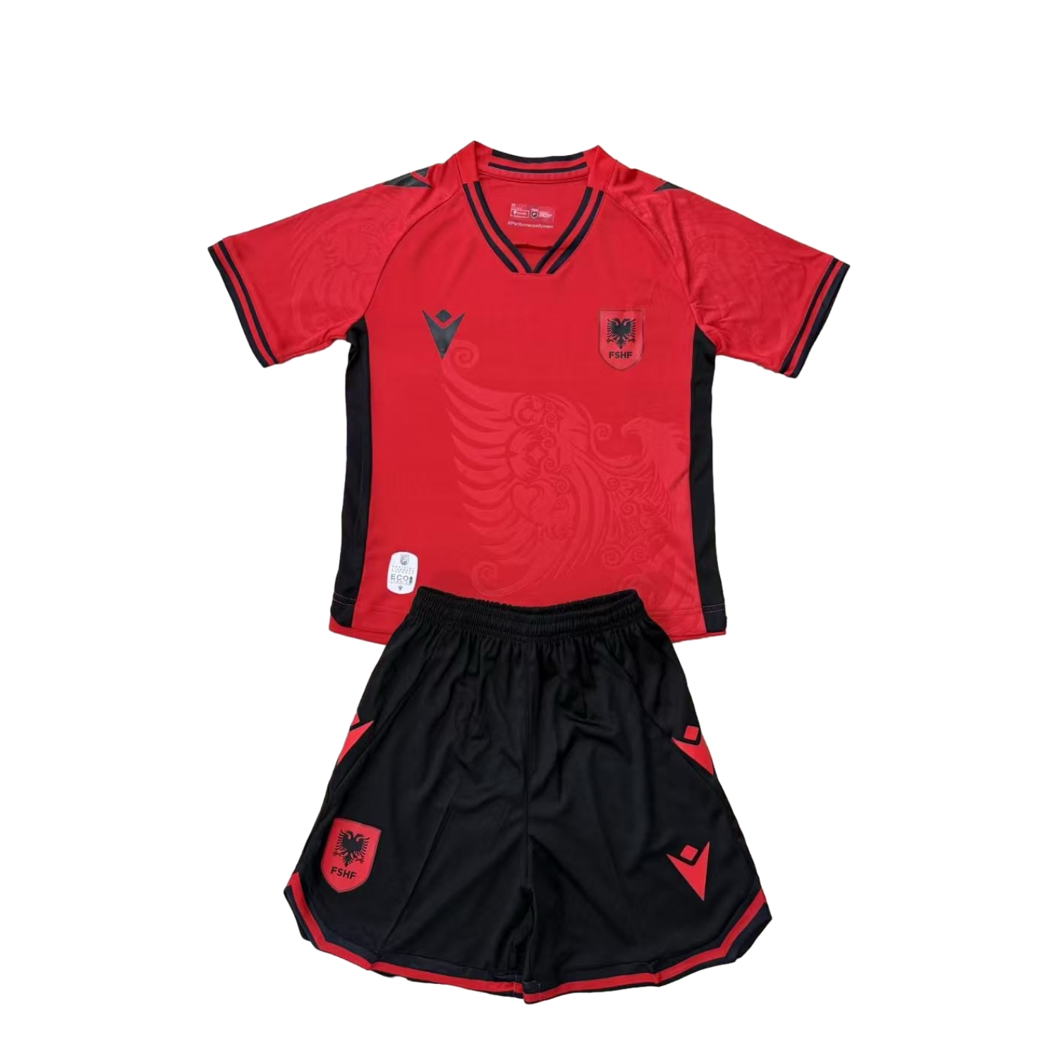 foot-Albania 25-26 Home Men's Adult Jersey Set - Fans Version