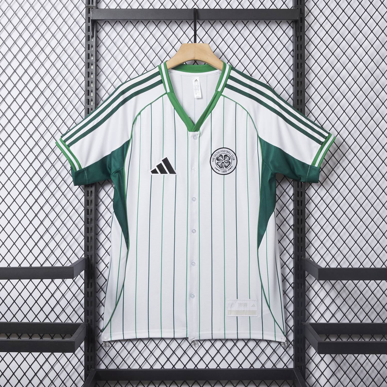 foot-Celtic 25-26 White Baseball Jersey