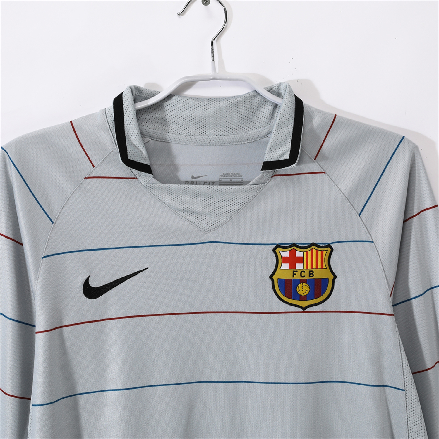 foot-Retro Barcelona 03-04 Away Long Sleeves Jersey