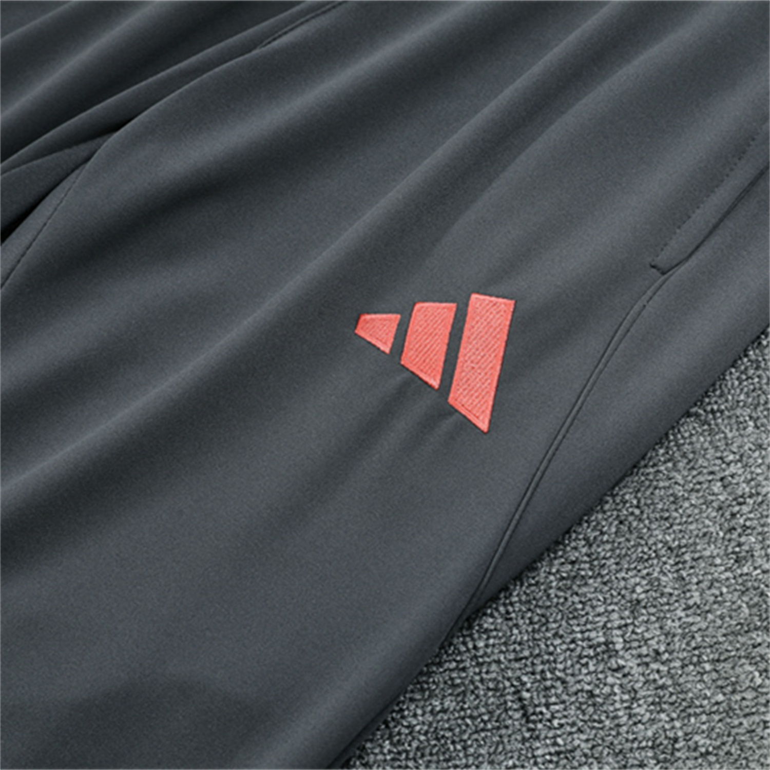 foot-Bayern Munich 25-26 Long Sleeves Training Set - Orange Top & Gray Pants