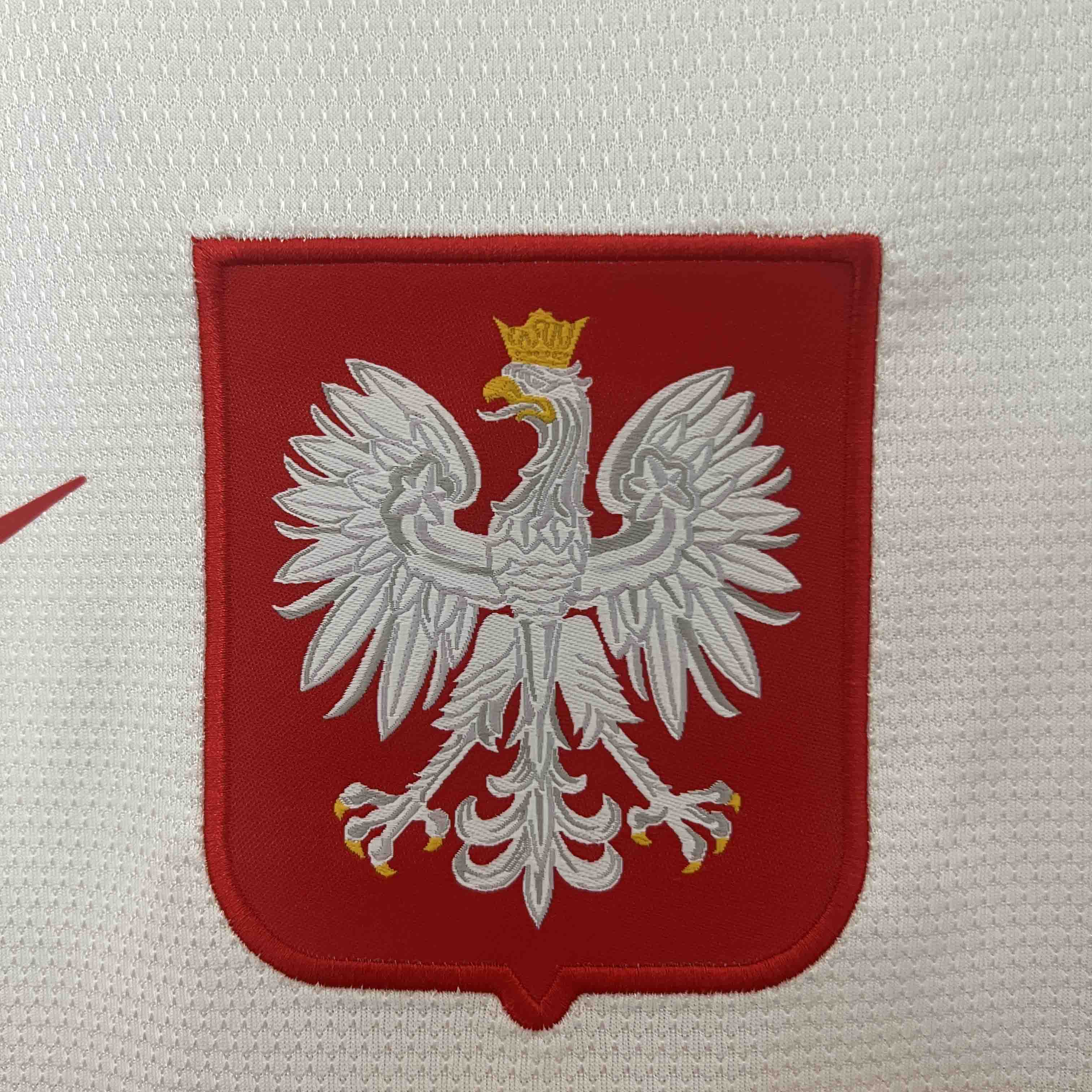 foot-Retro Poland 2012 Home Jersey