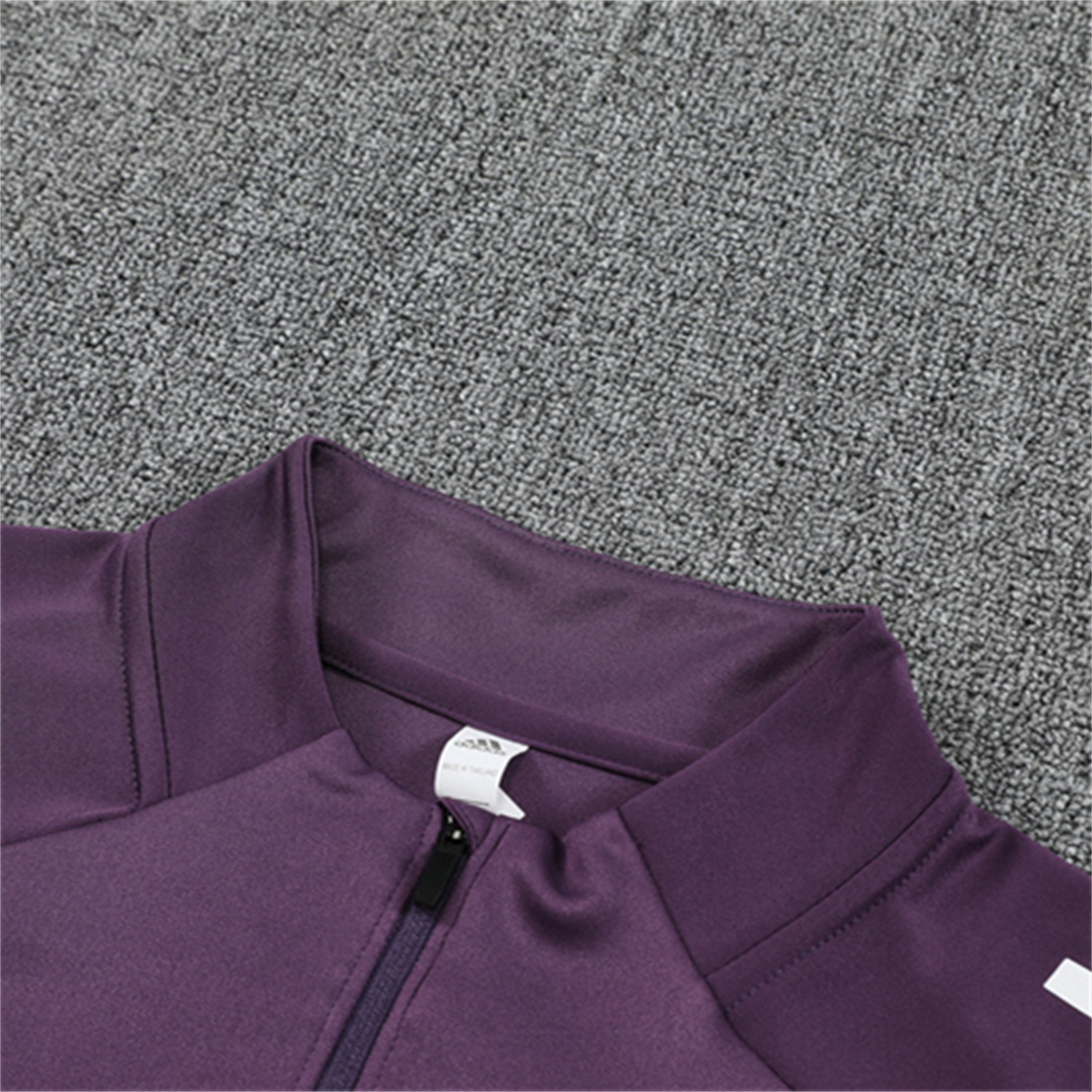 foot-Manchester United 25-26 Long Sleeves Training Set - Purple Top & Black Pants