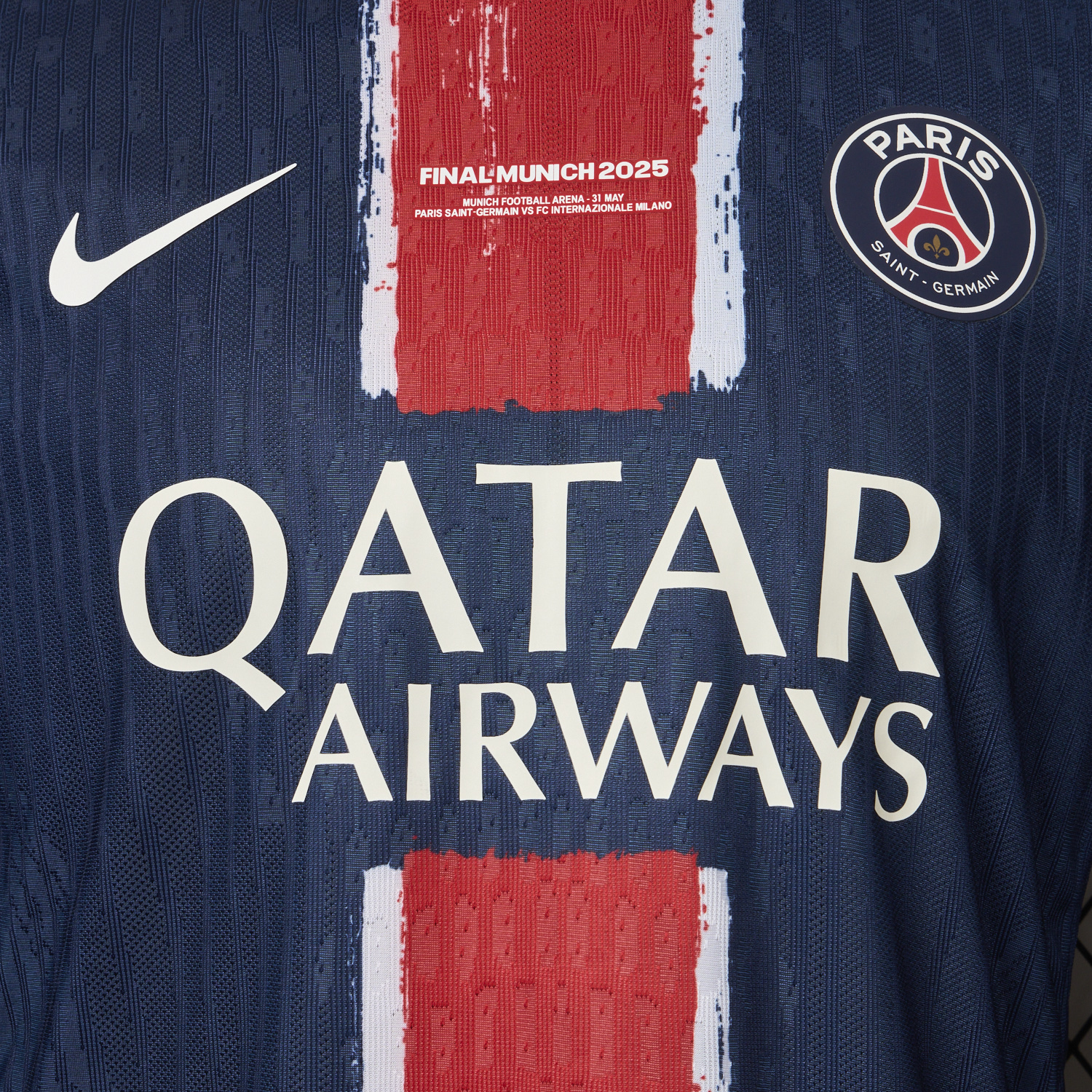 foot-Paris Saint-Germain PSG 24-25 Home Champions League Final Jersey - Player Version
