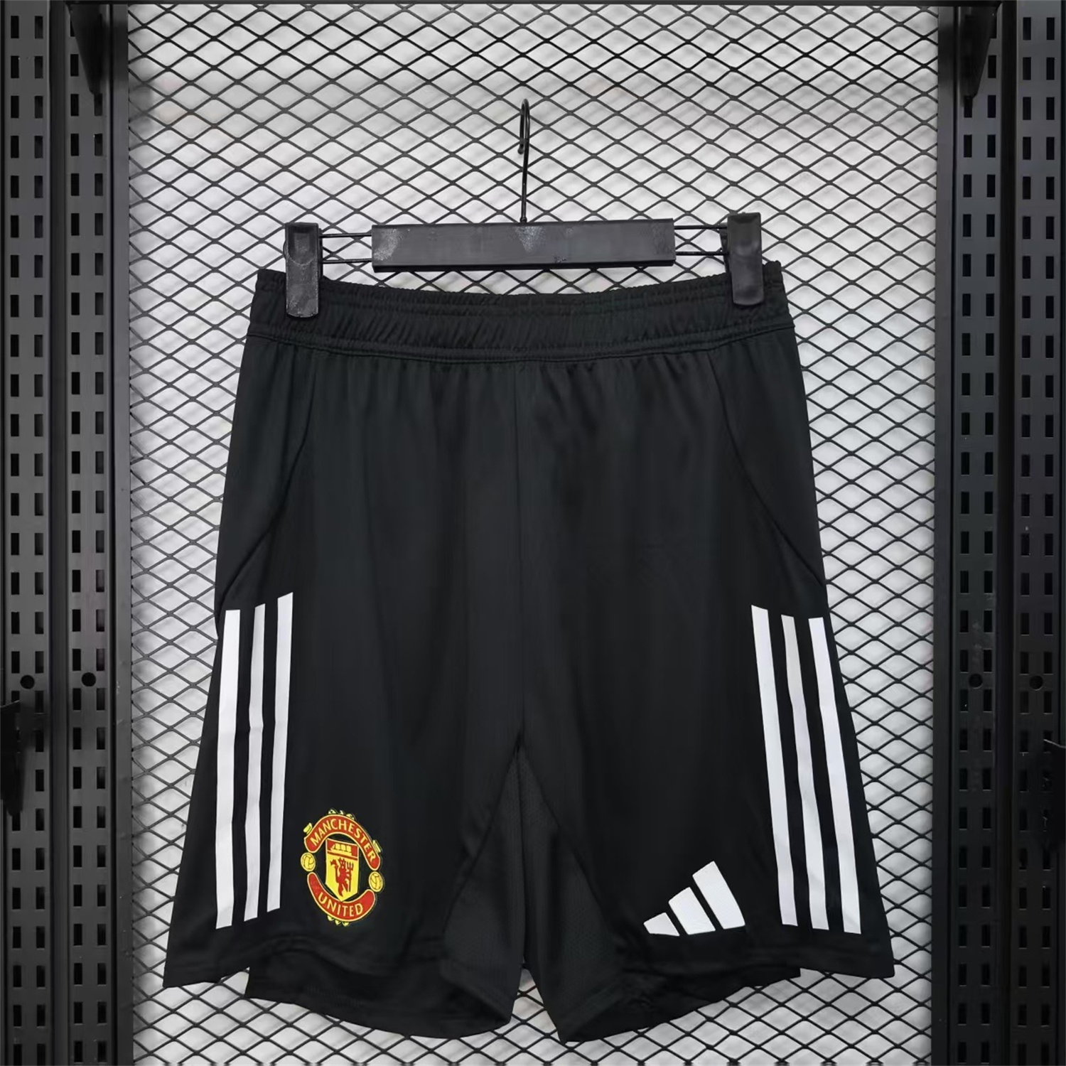 foot-Manchester United 25-26 Home Black Shorts - Player Version