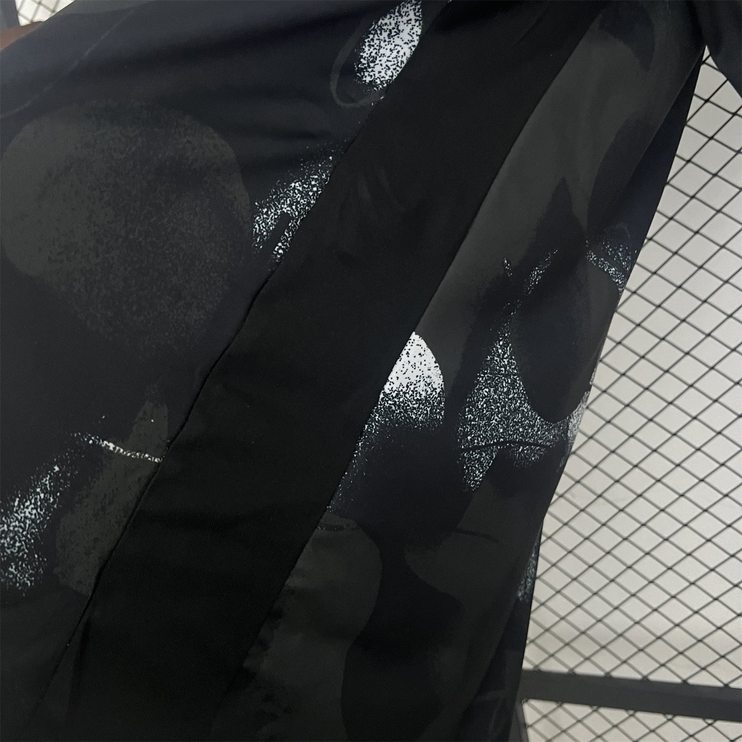 foot-Corinthians 2025-26 Black Training Jersey - Fans Version