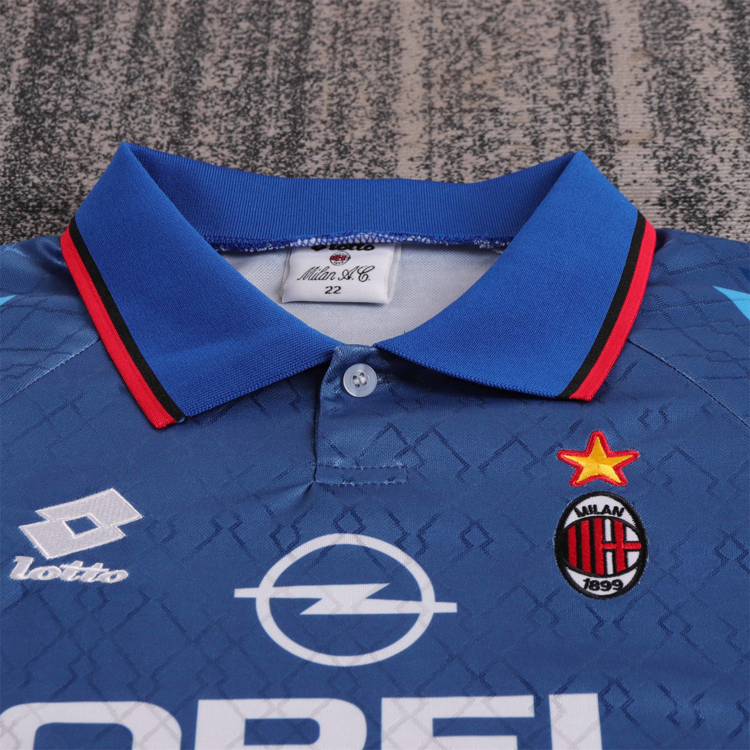 Unitedfootballkit.com | Retro AC Milan 1995-96 Away Kids Kit -Customize Name, Number and Patch | Worldwide Shipping