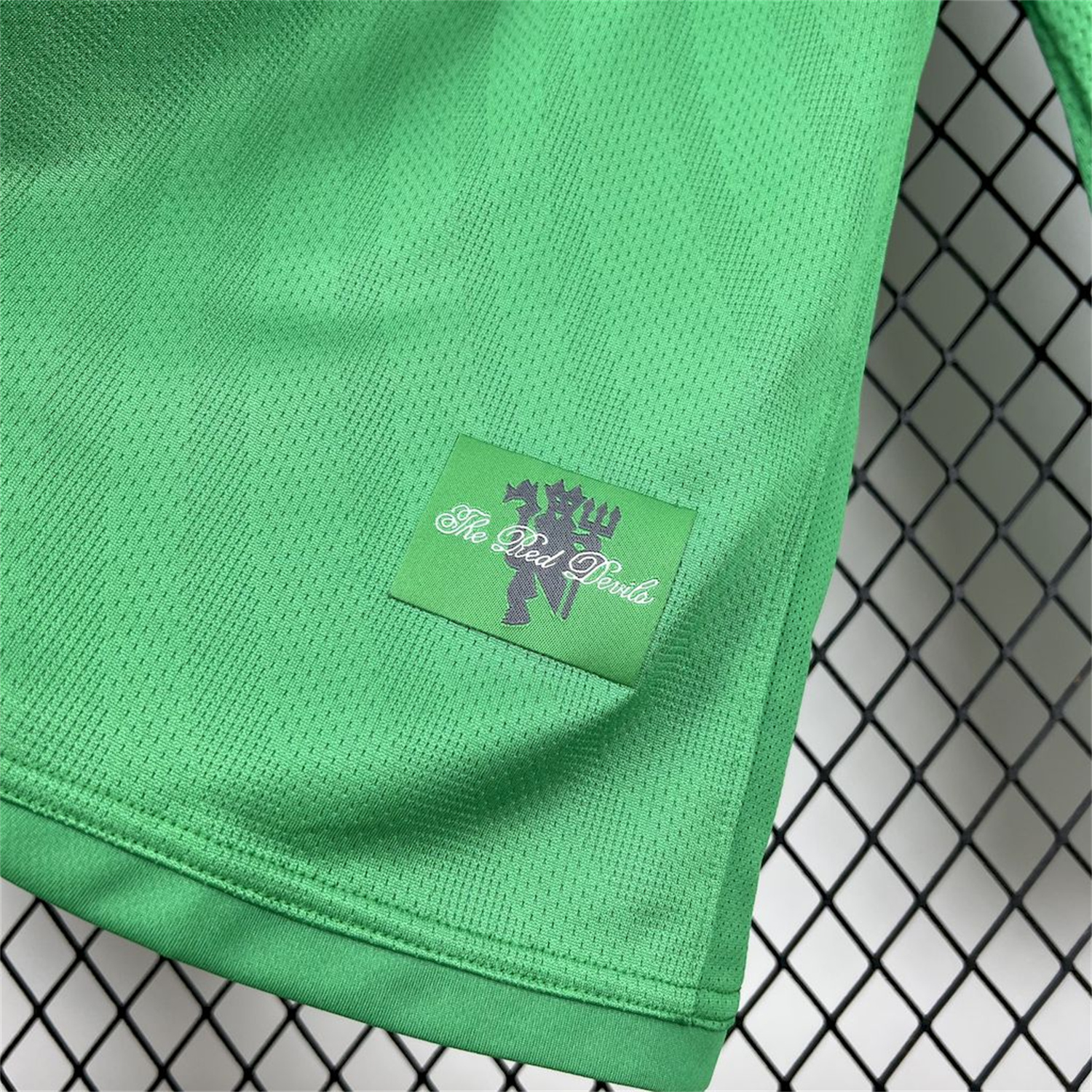 foot-Retro Manchester United 2007-08 Green Goalkeeper Long Sleeves Jersey