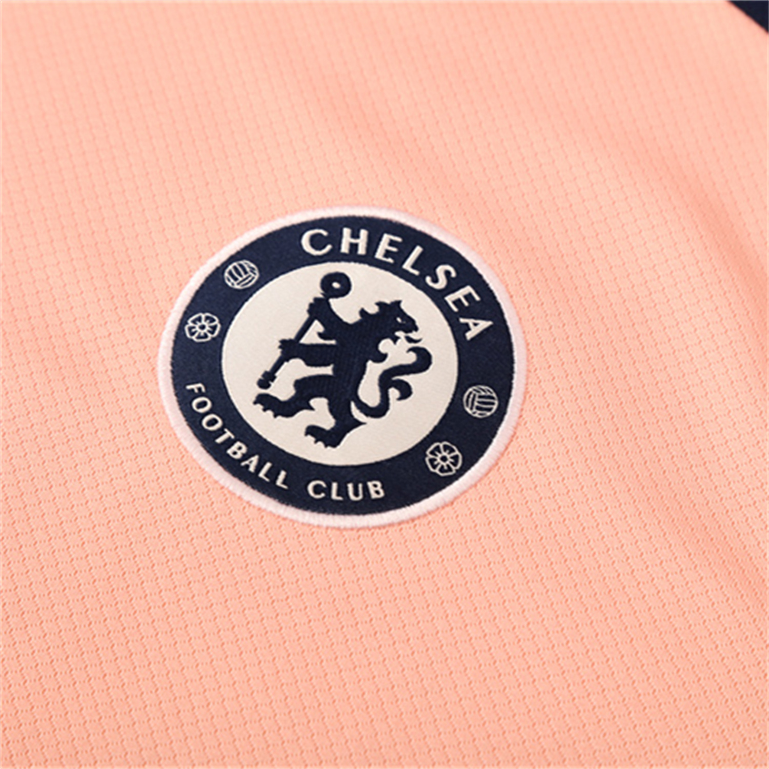 foot-C.H.E.L.S.E.A 25-26 Kids Short-Sleeve Training Set - Pink top & Blue Shorts