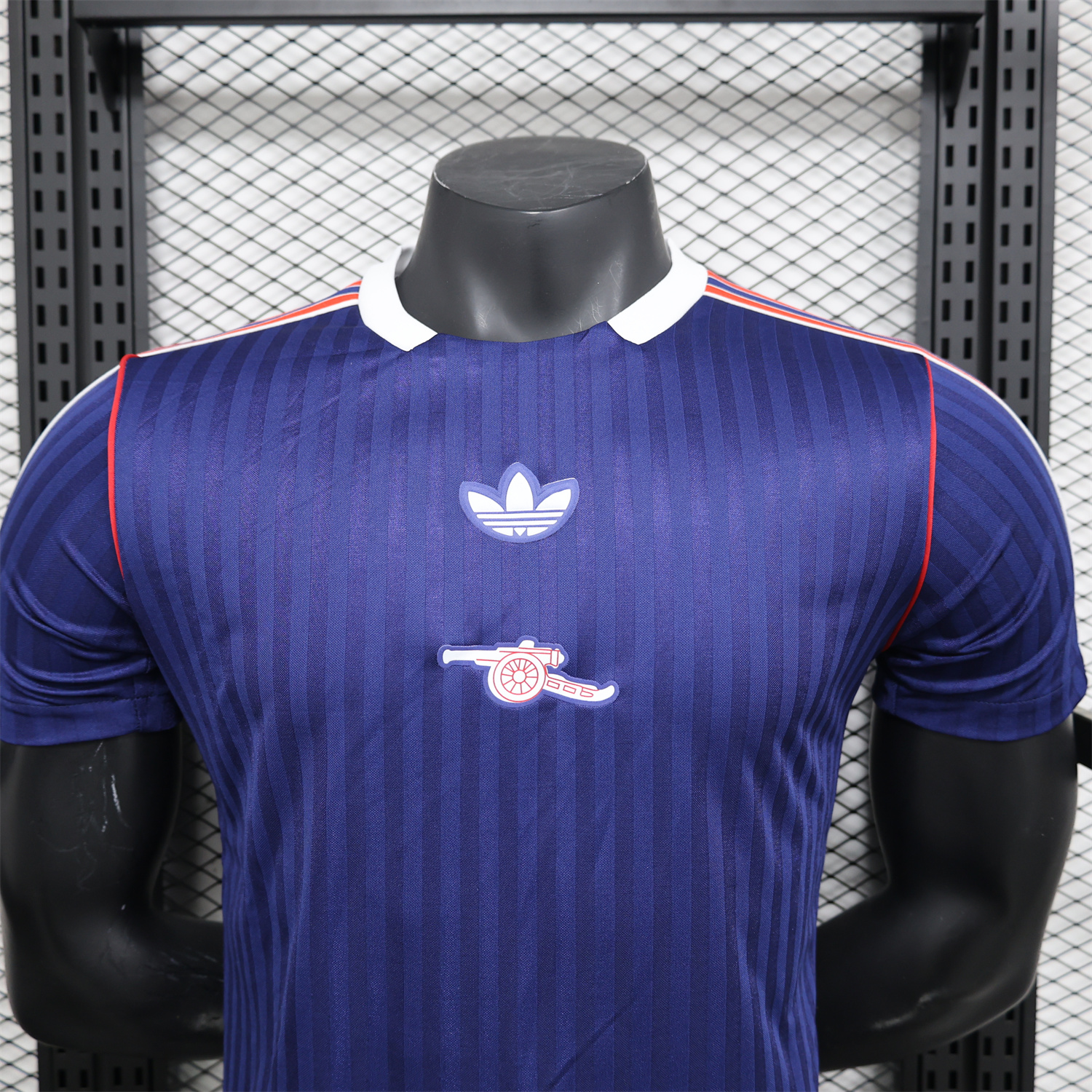 foot-Arsenal 24-25 Blue Icon Retro Jersey - Player Version