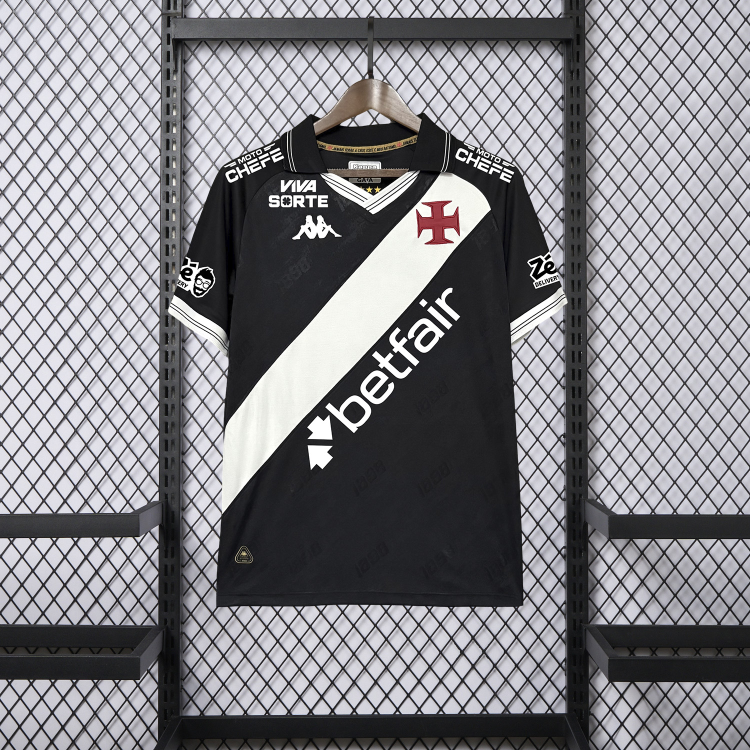 foot-Vasco da Gama 25-26 Home Jersey With Sponsors - Fans Version