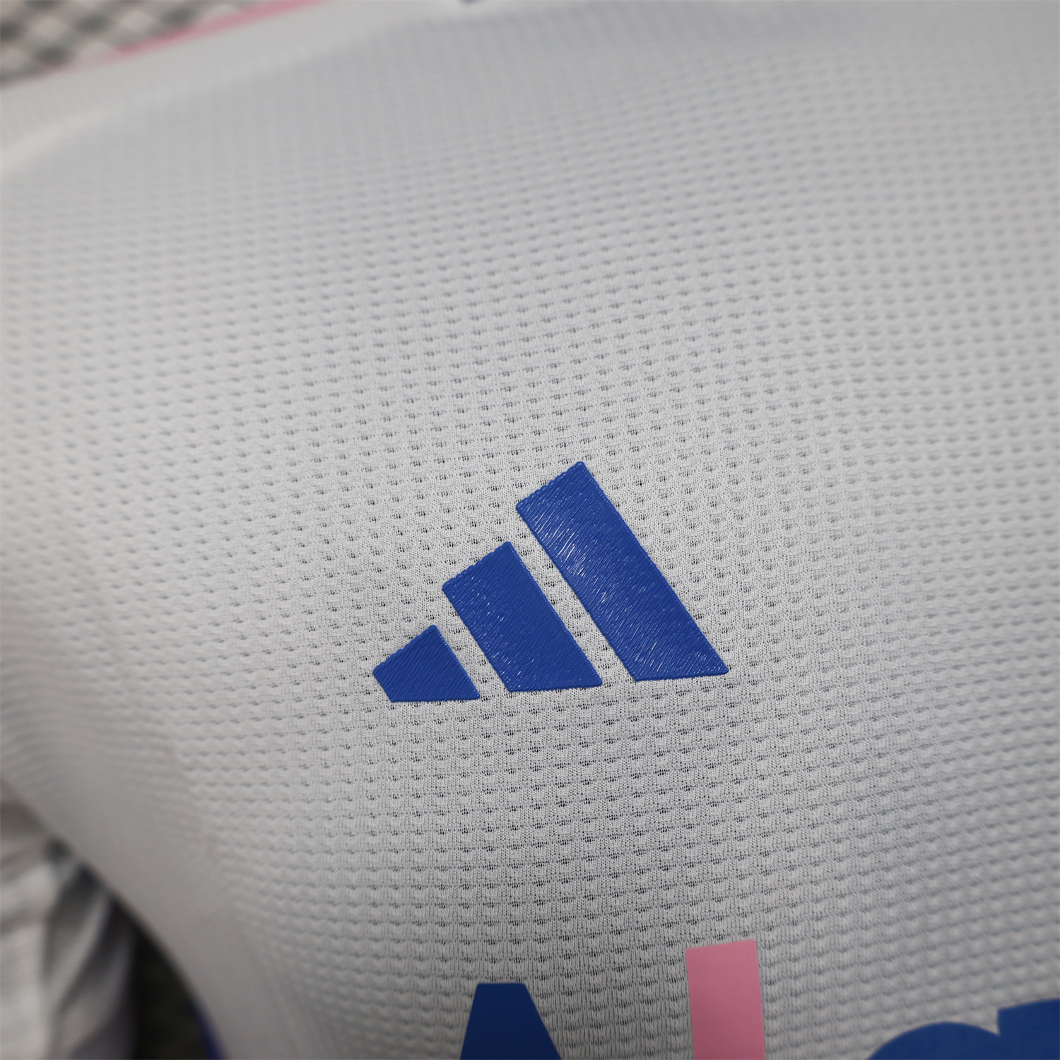 foot-Algeria 25-26 Pink Mountains Silhouette White Jersey - Player Version